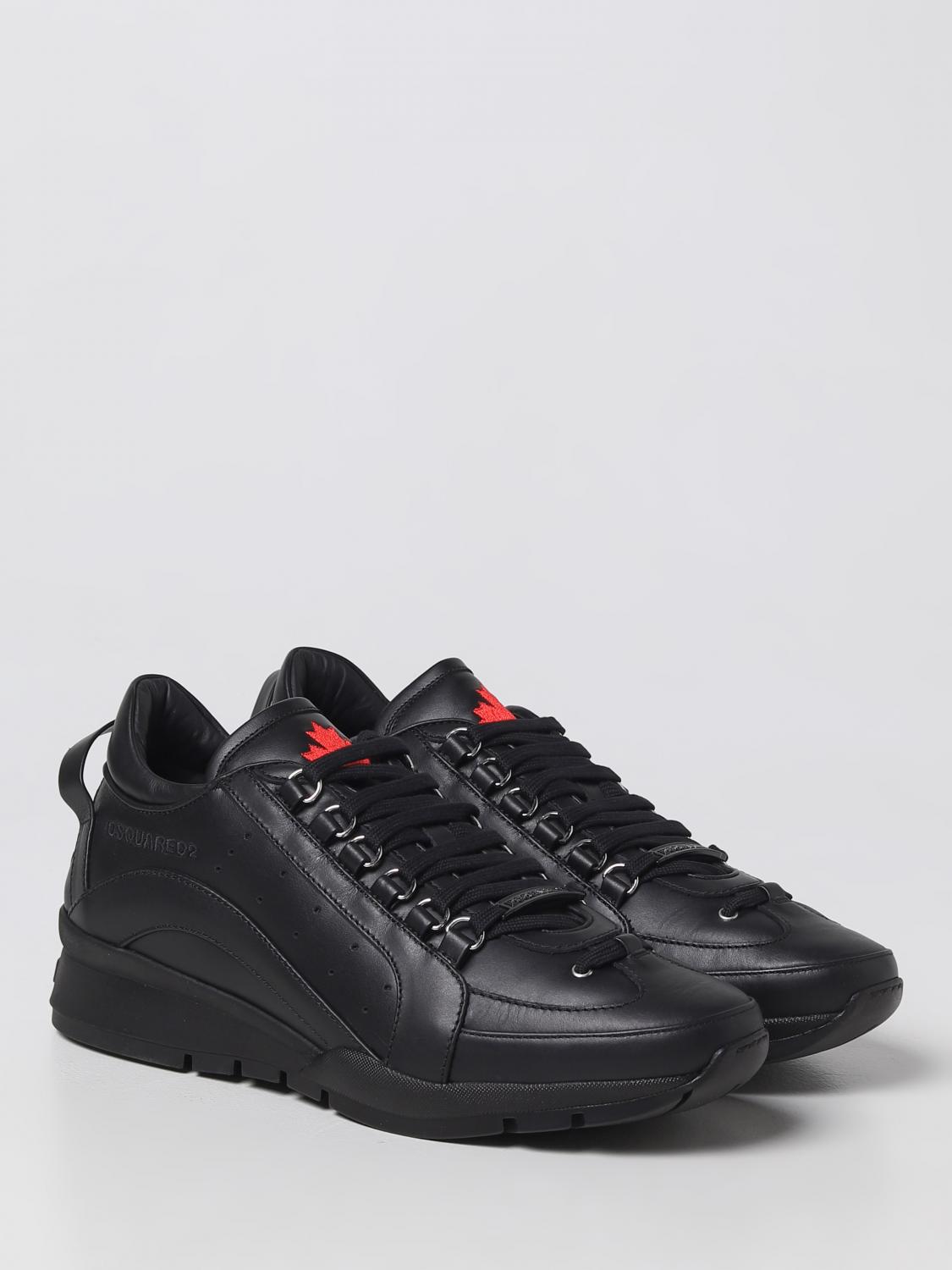 DSQUARED2 BASKETS: Baskets homme Dsquared2, Noir - Img 2