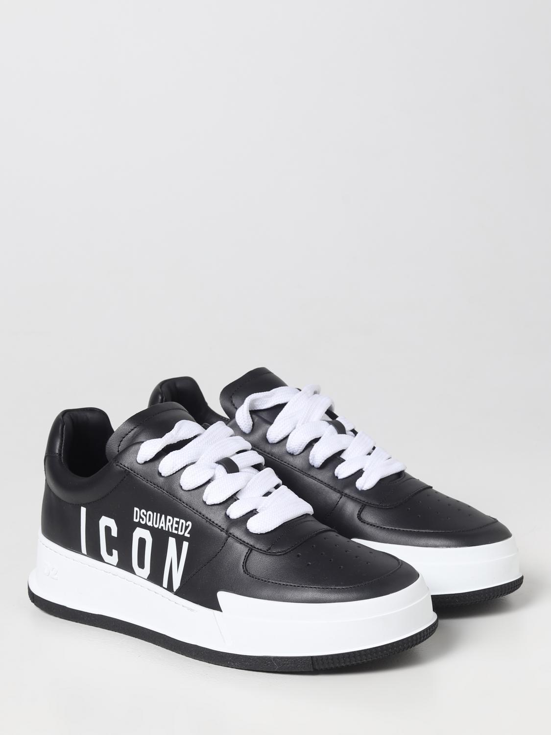DSQUARED2 BASKETS: Chaussures homme Dsquared2, Noir - Img 2