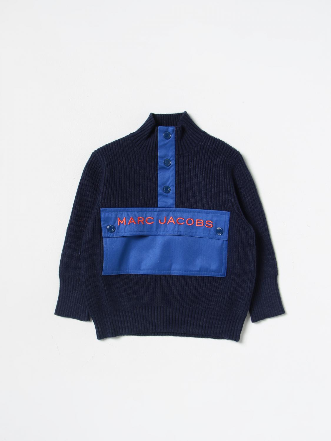 LITTLE MARC JACOBS PULLOVER: Pullover kinder Little Marc Jacobs, Blau - Img 1