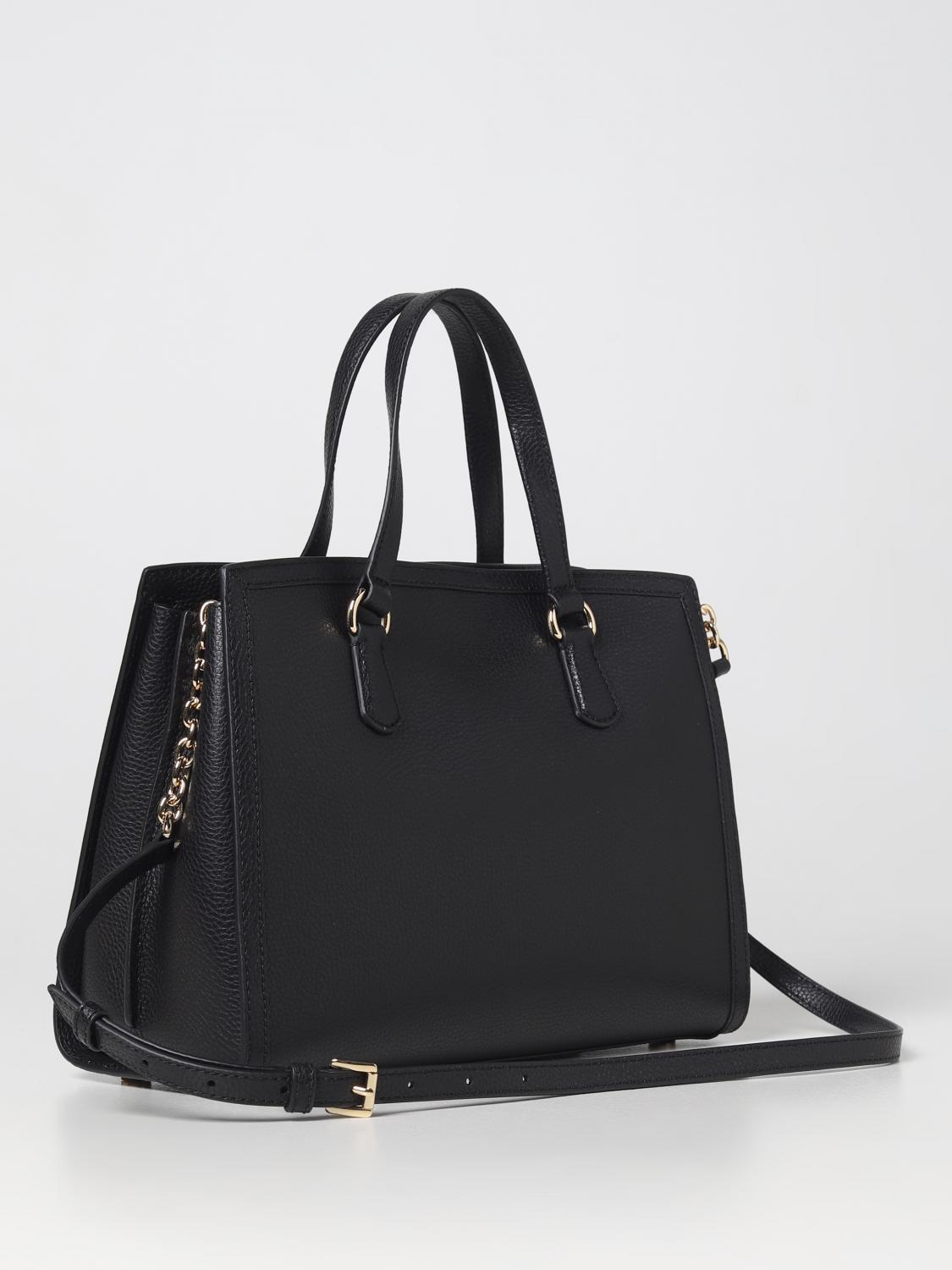 MICHAEL KORS BORSA A MANO: Borsa Chantal Michael Kors in pelle a grana, Nero - Img 2