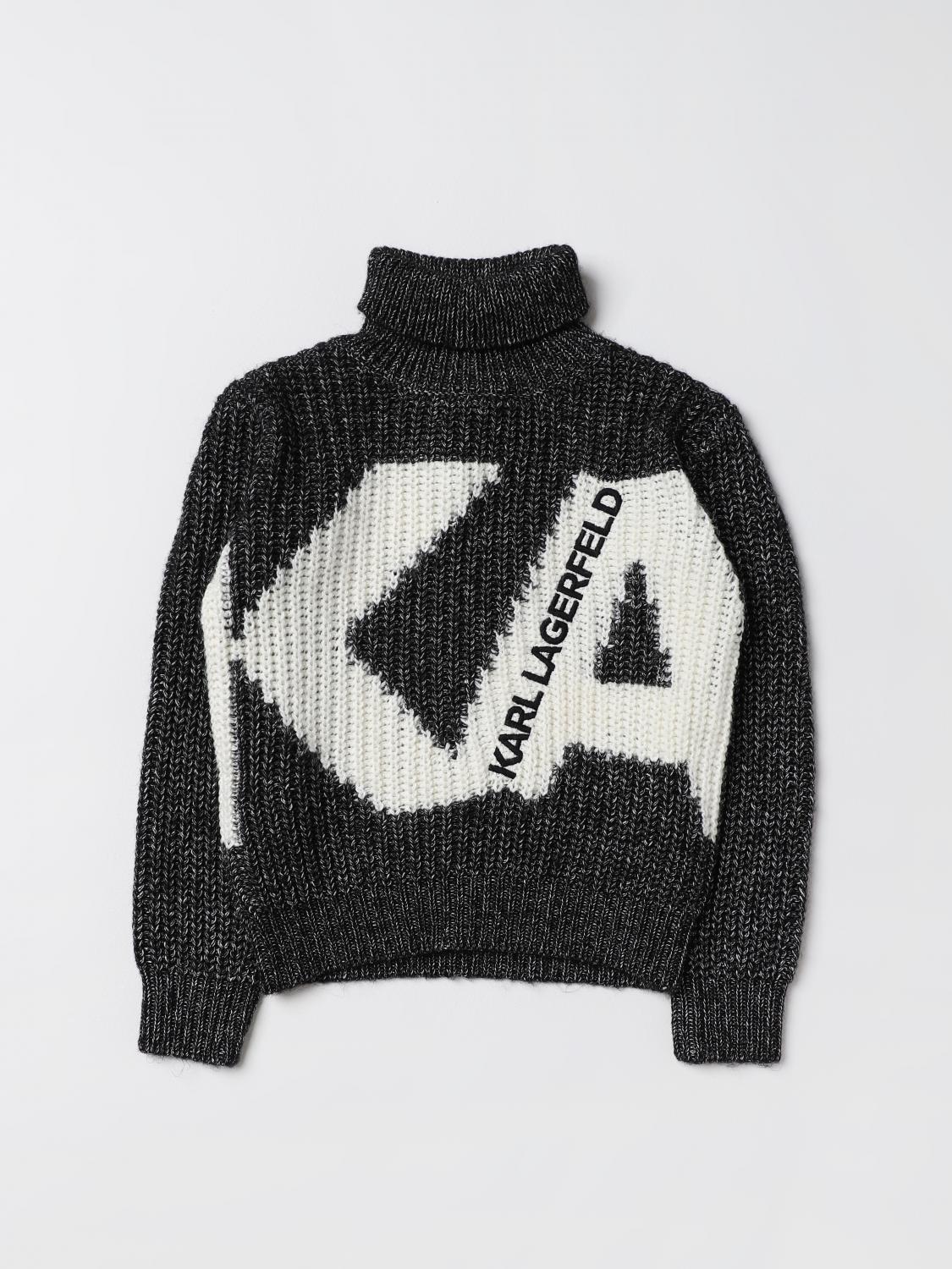 KARL LAGERFELD テラトシレ 231W1405 187 KARL LAGERFELD KIDS: Sweater kids - Grey | Karl Lagerfeld