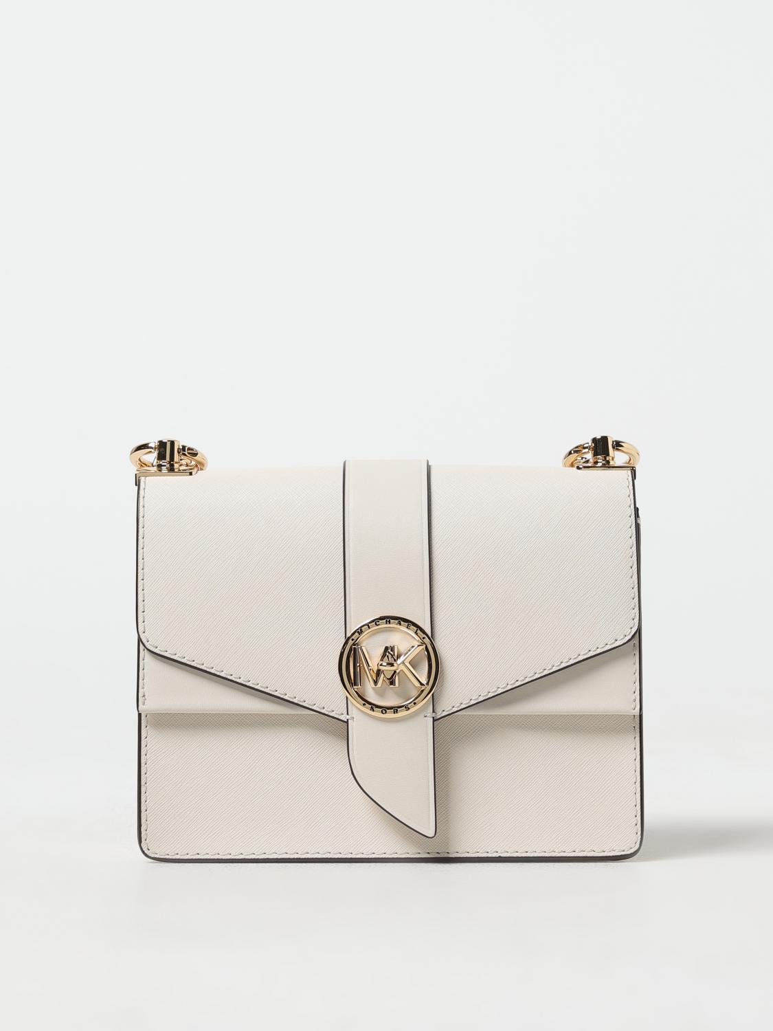 Michael Kors Greenwich bags in saffiano leather - White