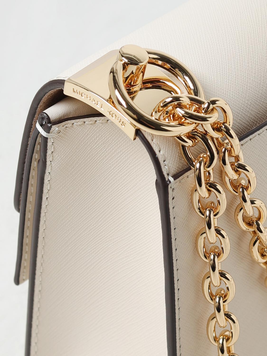 Michael Kors Greenwich bags in saffiano leather - White