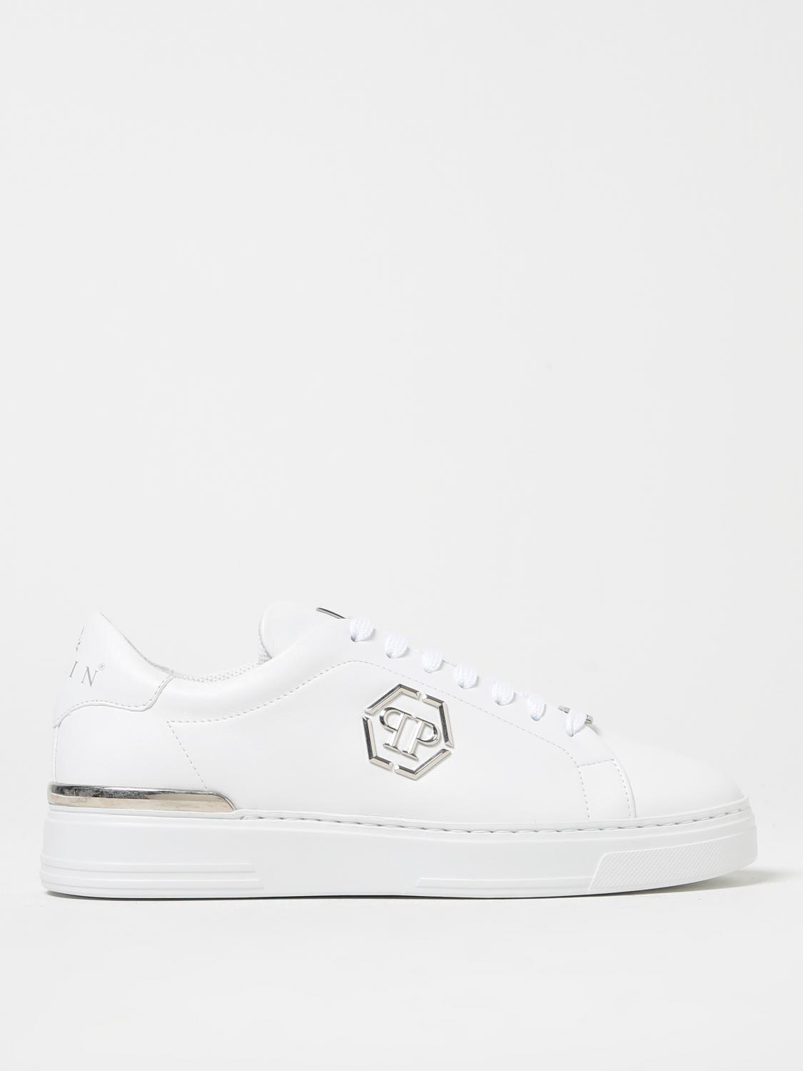PHILIPP PLEIN SNEAKERS: Brogue shoes men Philipp Plein, White - Img 1