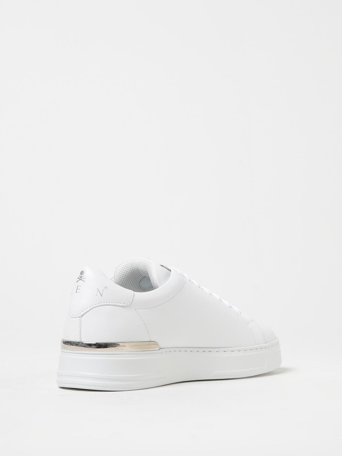 PHILIPP PLEIN SNEAKERS: Brogue shoes men Philipp Plein, White - Img 3