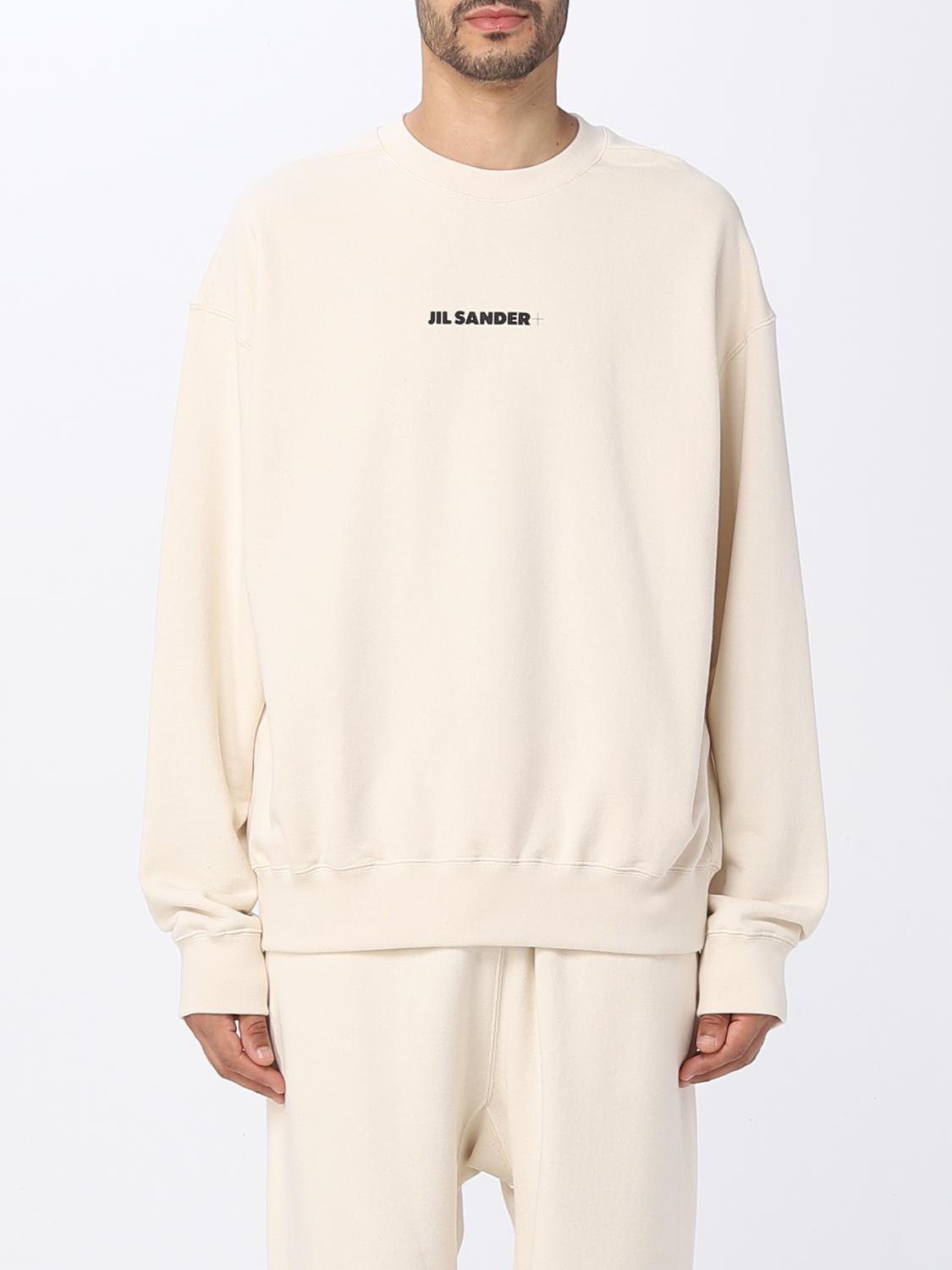 JIL SANDER SWEATSHIRT: Sweater men Jil Sander, Yellow Cream - Img 1