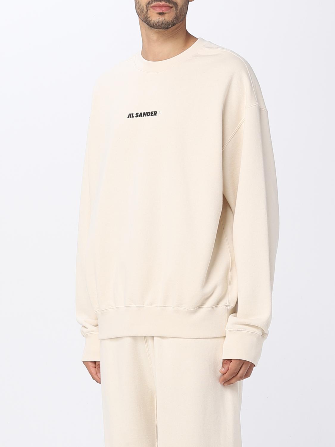 JIL SANDER SWEATSHIRT: Sweater men Jil Sander, Yellow Cream - Img 4