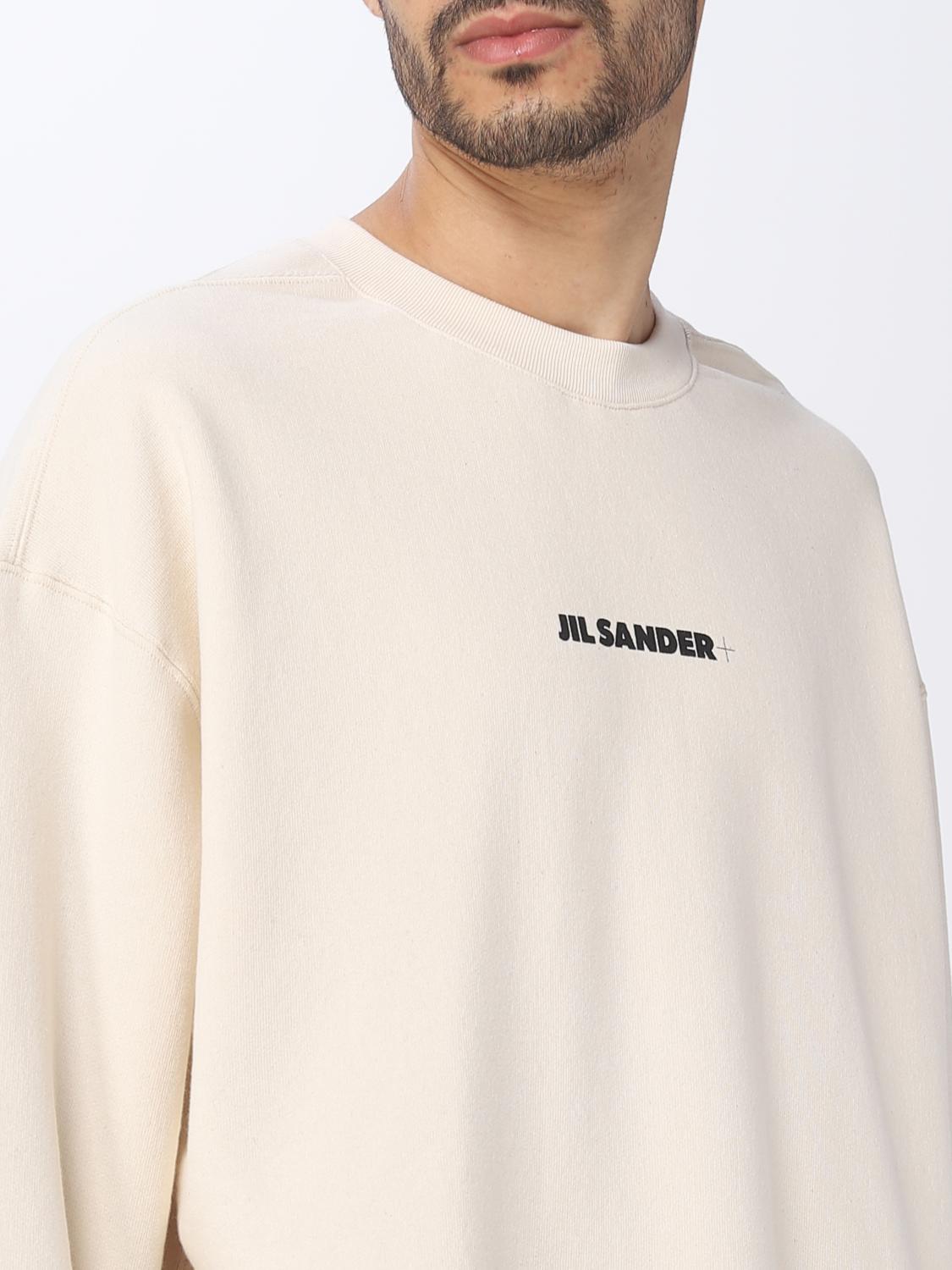 JIL SANDER SWEATSHIRT: Sweater men Jil Sander, Yellow Cream - Img 5