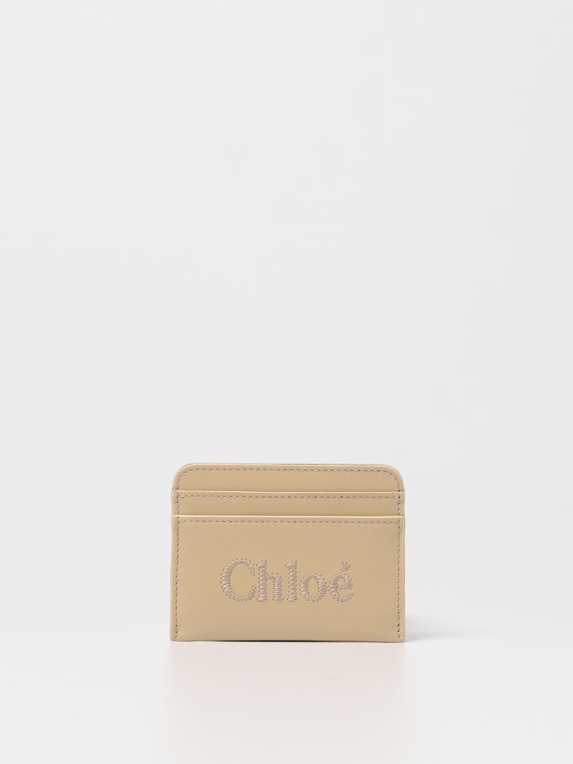 CHLOÉ: Geldbeutel damen Braun Chloé Geldbörsen C23SP868I10