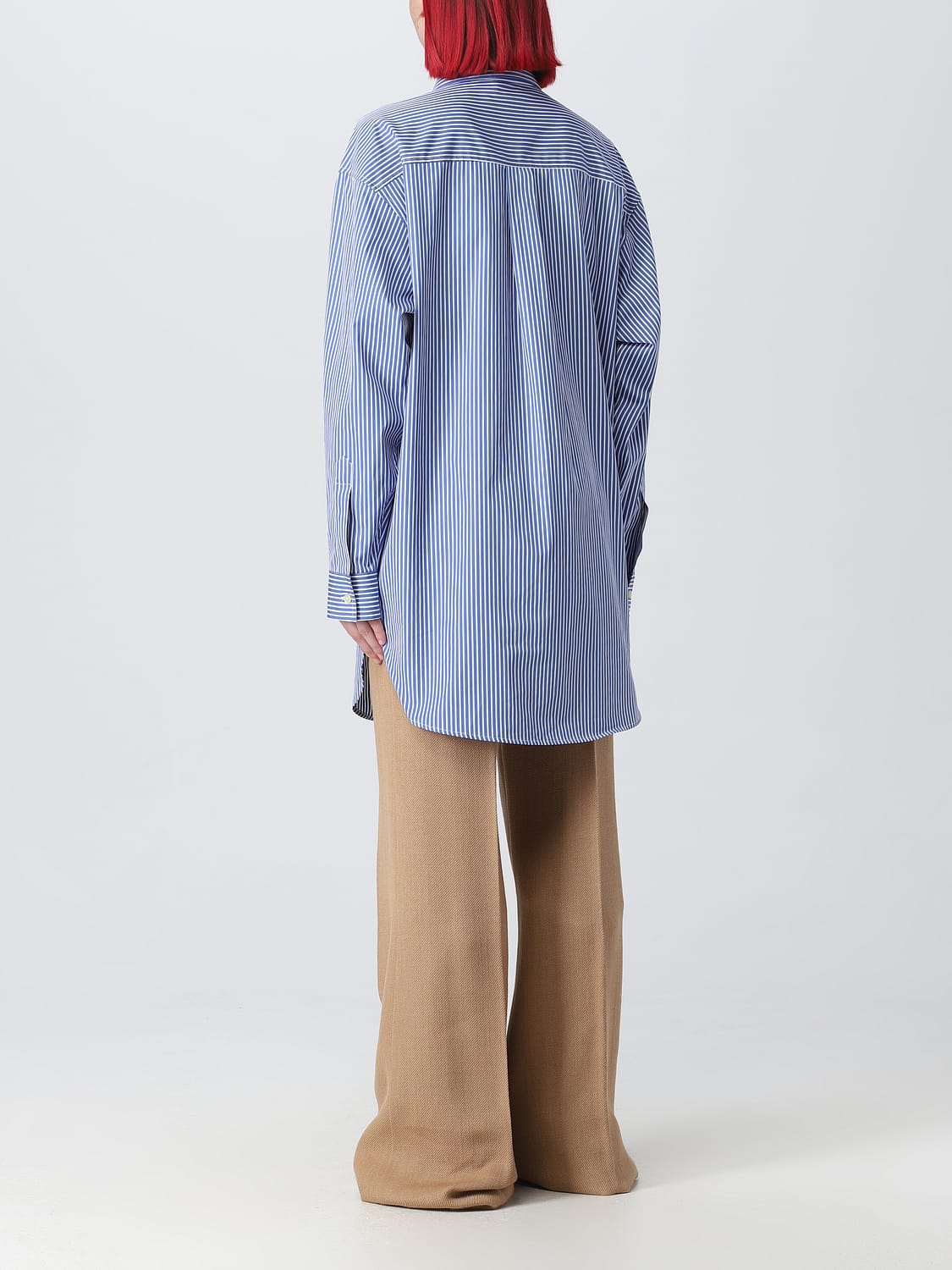 ETRO CAMICIA: Camicia Etro in cotone con stampa a righe, Bianco - Img 3