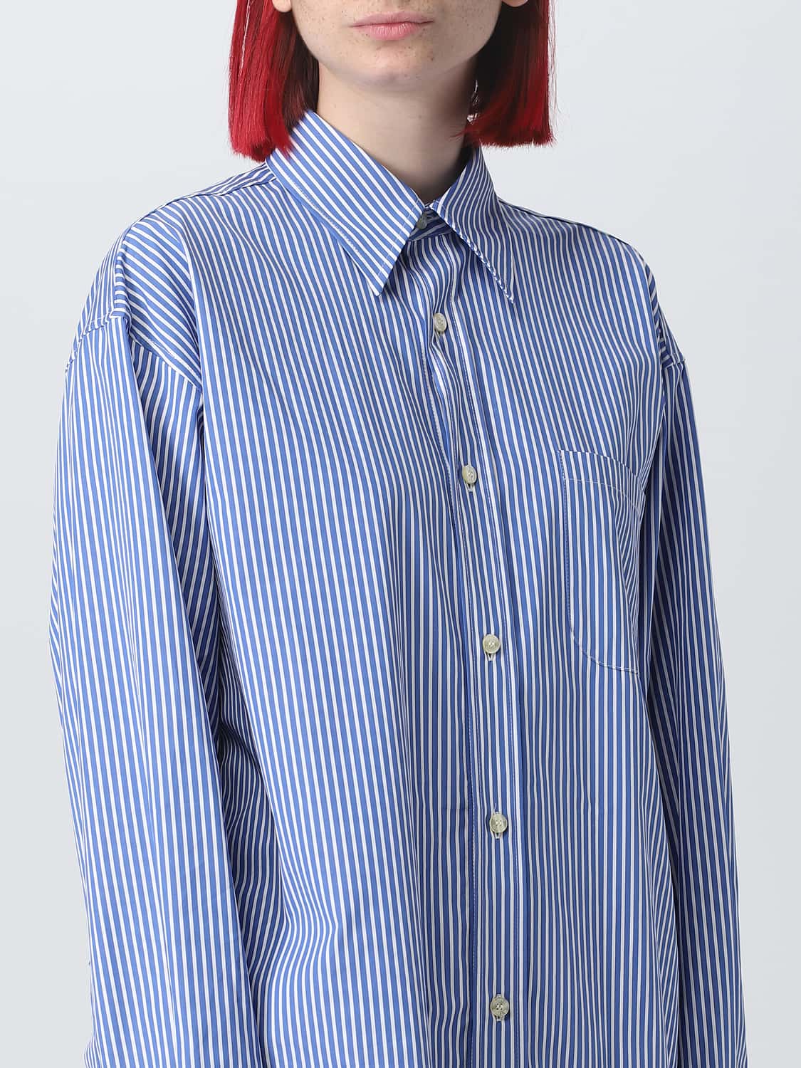 ETRO CAMICIA: Camicia Etro in cotone con stampa a righe, Bianco - Img 5