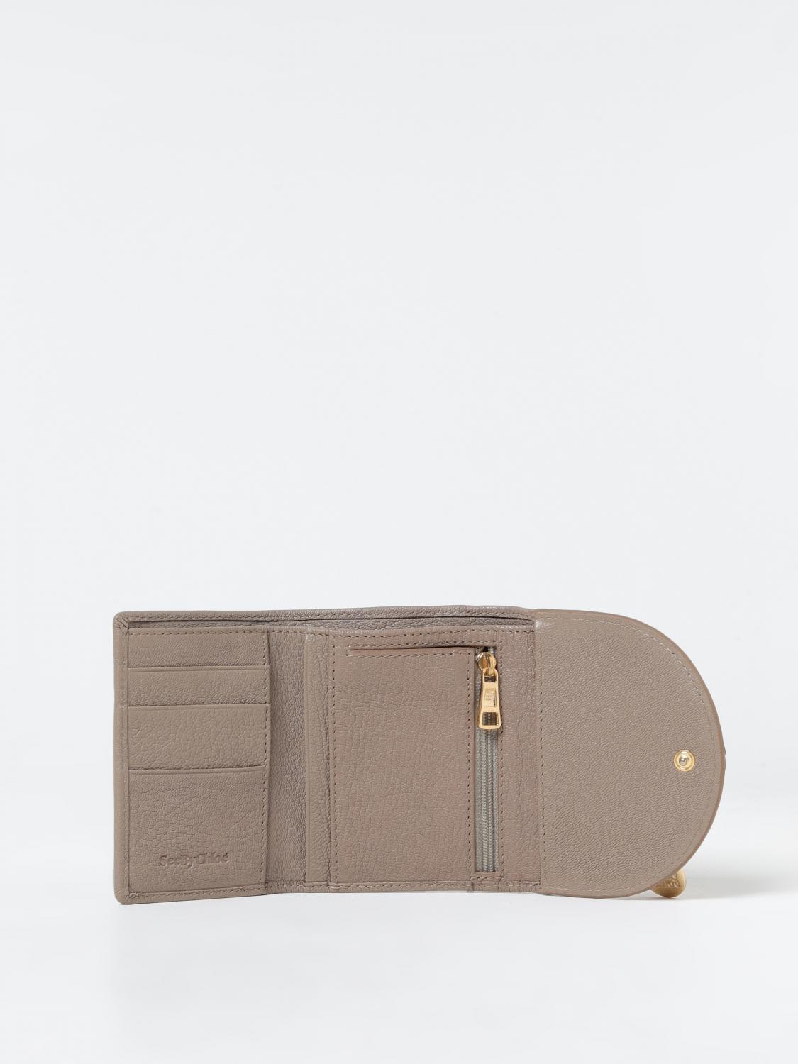 SEE BY CHLOÉ：钱包女士- 灰色| See by Chloé 钱包CHS19UP866305 在线就在GIGLIO.COM