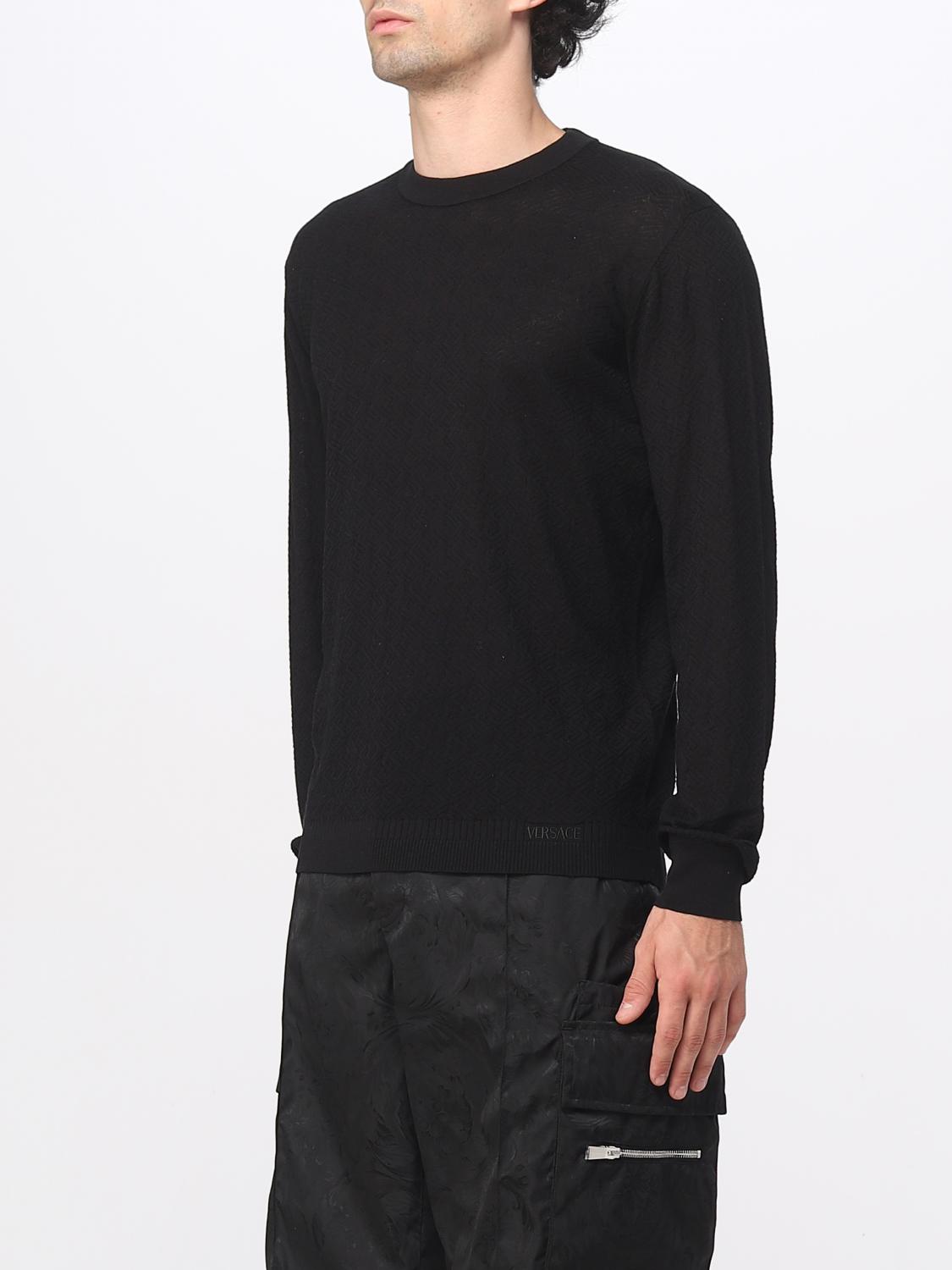 VERSACE PULL: Pull homme Versace, Noir - Img 4