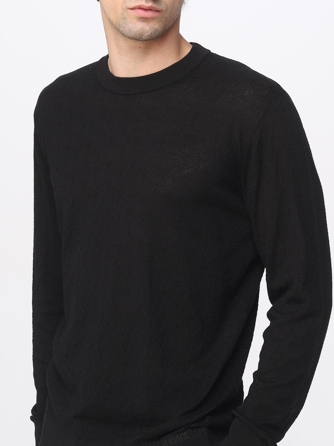 VERSACE PULL: Pull homme Versace, Noir - Img 5