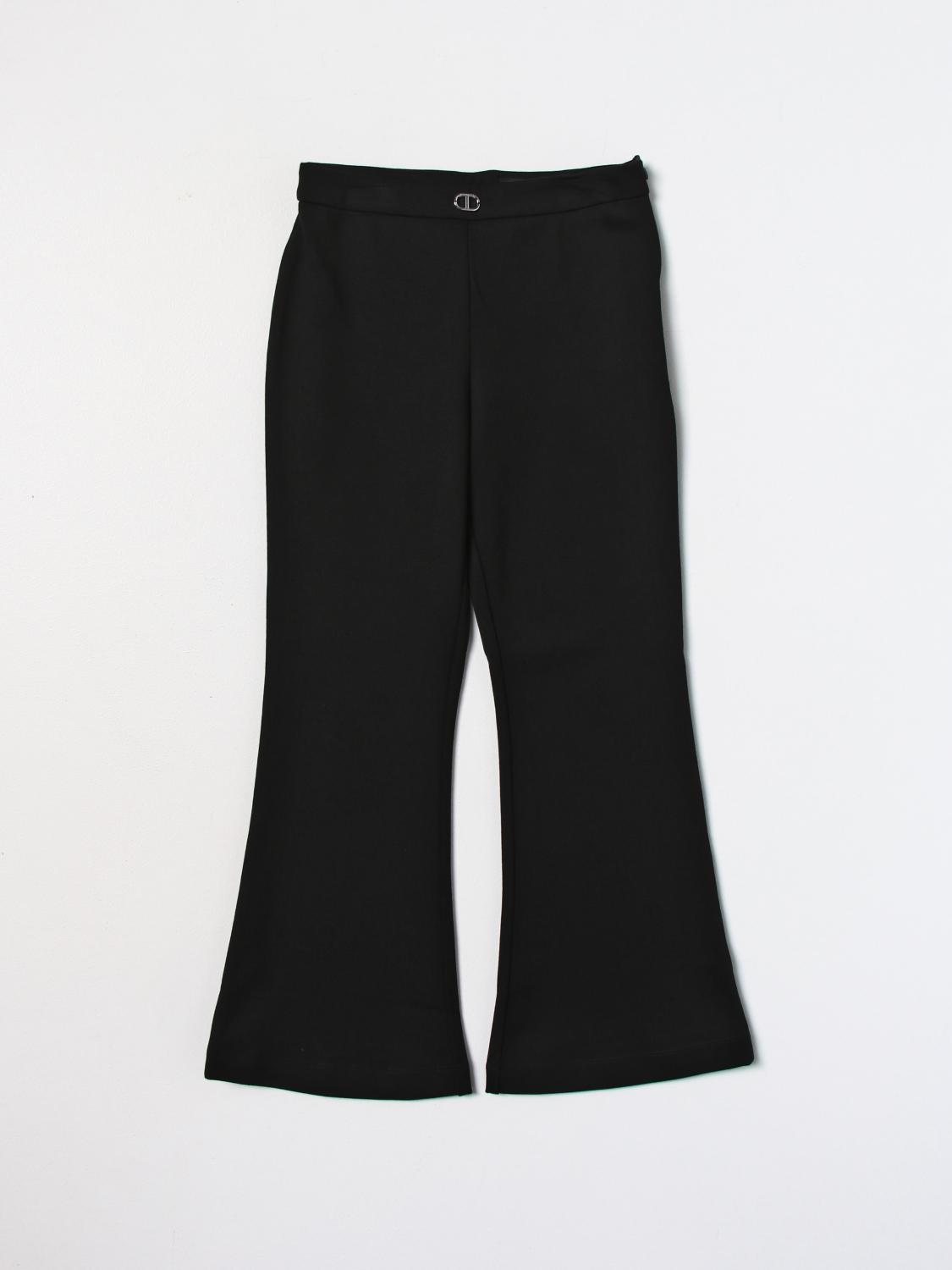 TWINSET PANTALONES: Pantalón niños Twinset, Negro - Img 1