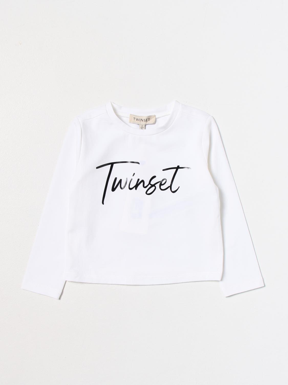 TWINSET CAMISETA: Camisetas niños Twinset, Blanco - Img 1