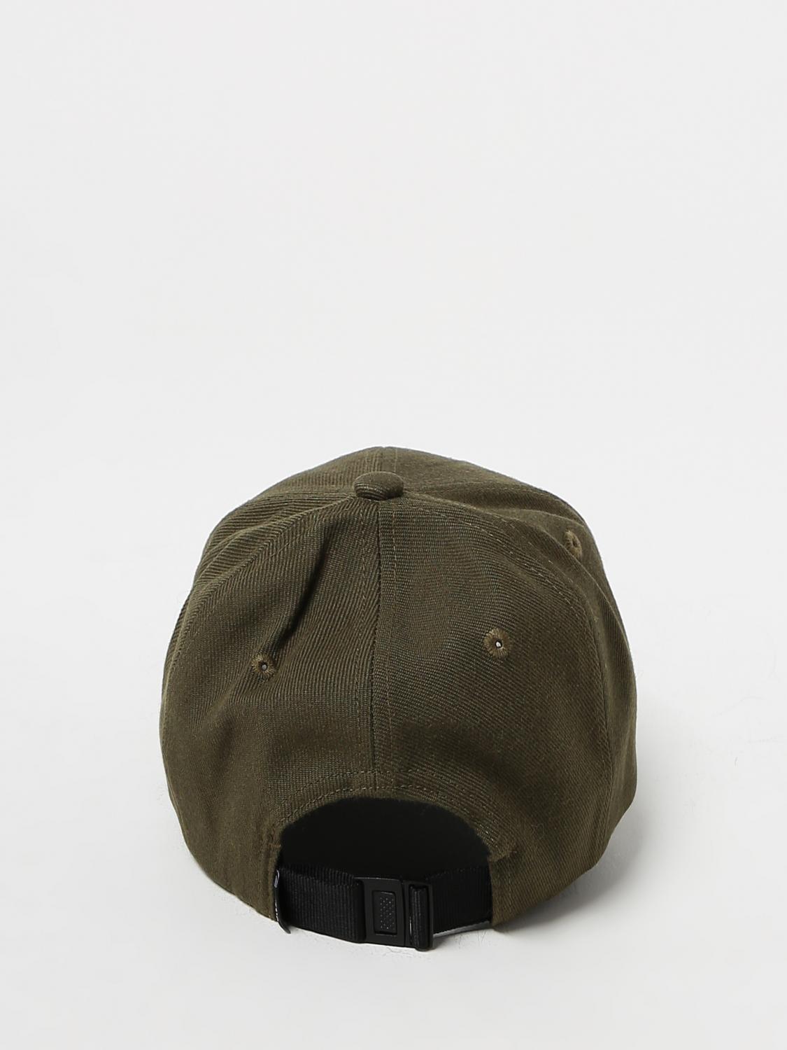 MCQUEEN HAT: McQueen hat in cotton with embroidered logo, Black - Img 3