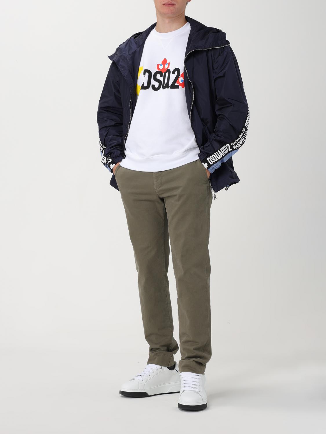 DSQUARED2 CHAQUETA: Chaqueta hombre Dsquared2, Azul Oscuro - Img 2