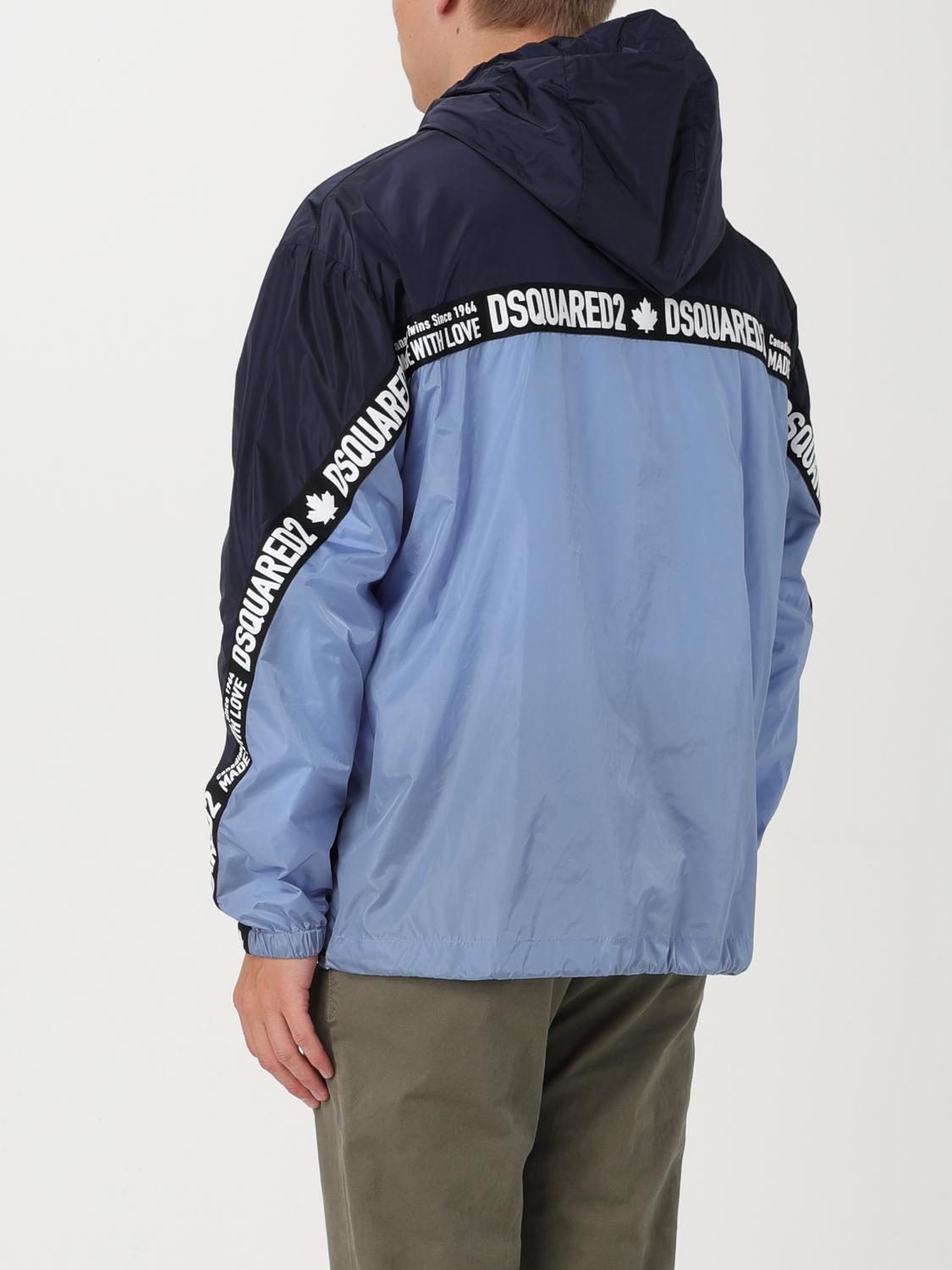 DSQUARED2 CHAQUETA: Chaqueta hombre Dsquared2, Azul Oscuro - Img 3
