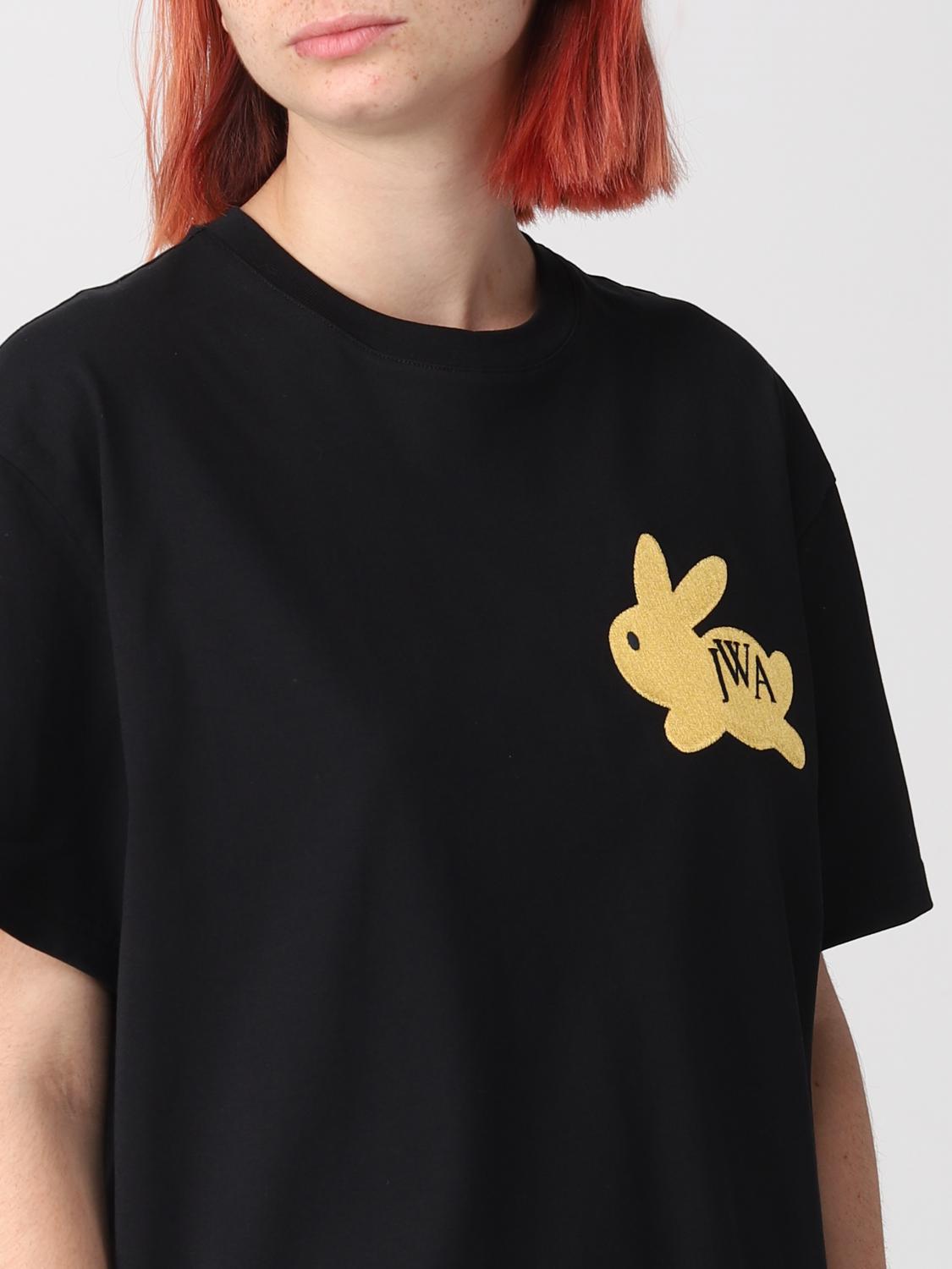 JW ANDERSON T-SHIRTS: T-shirt JW Anderson in cotone, Nero - Img 5
