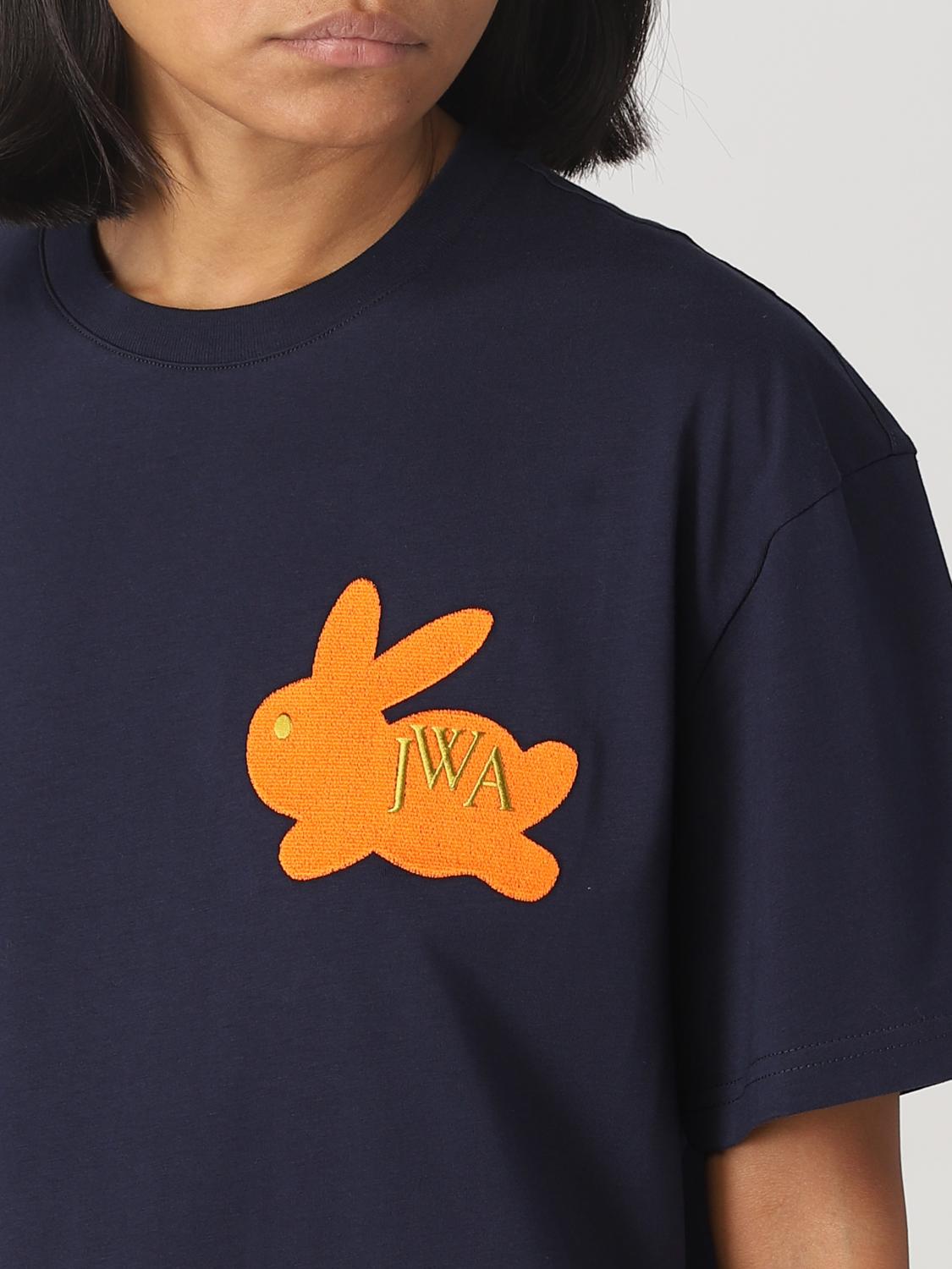 JW ANDERSON CAMISETA: Jersey mujer Jw Anderson, Azul Oscuro - Img 5