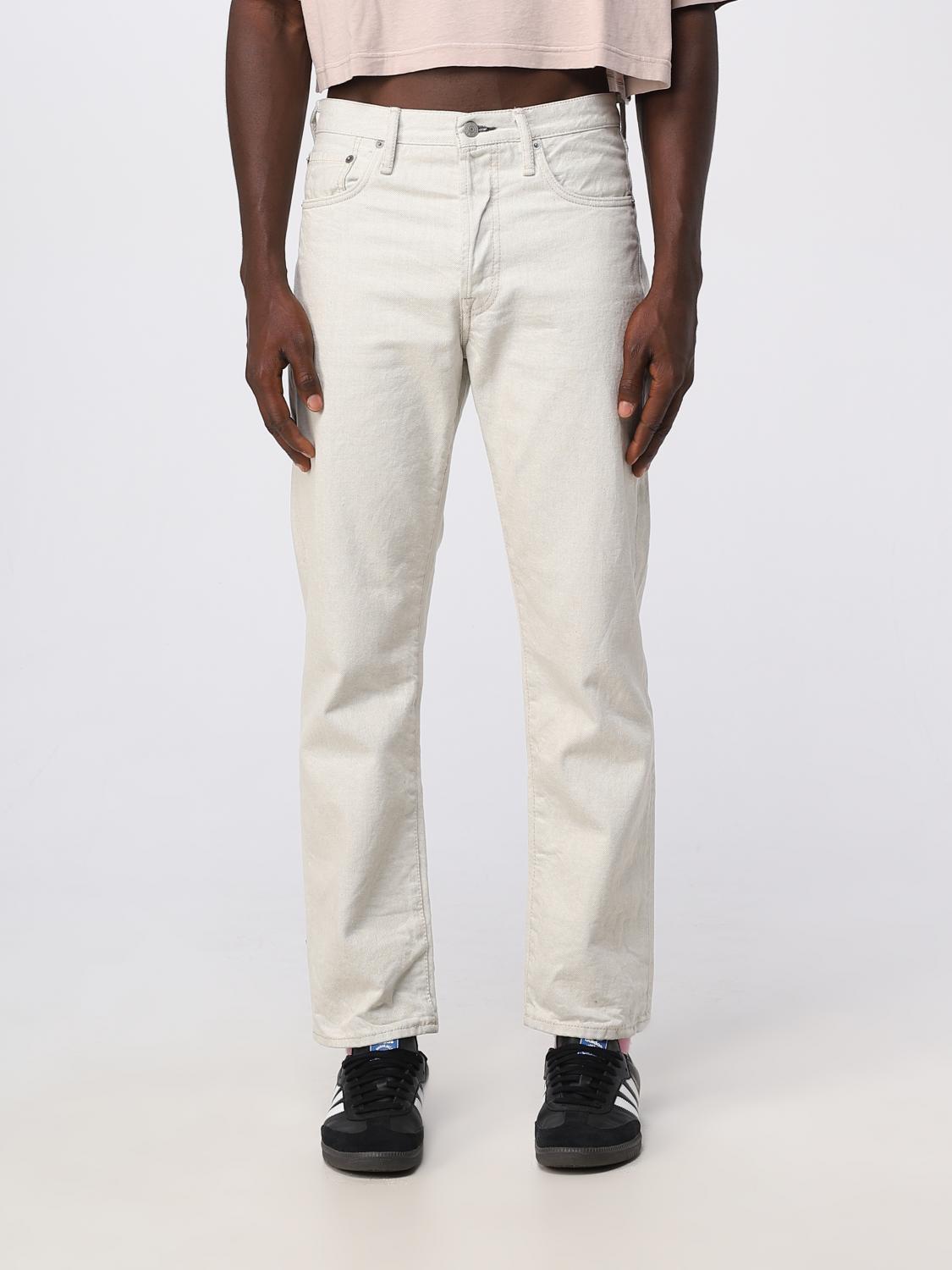 ACNE STUDIOS JEANS: Jeans men Acne Studios, Ecru - Img 1