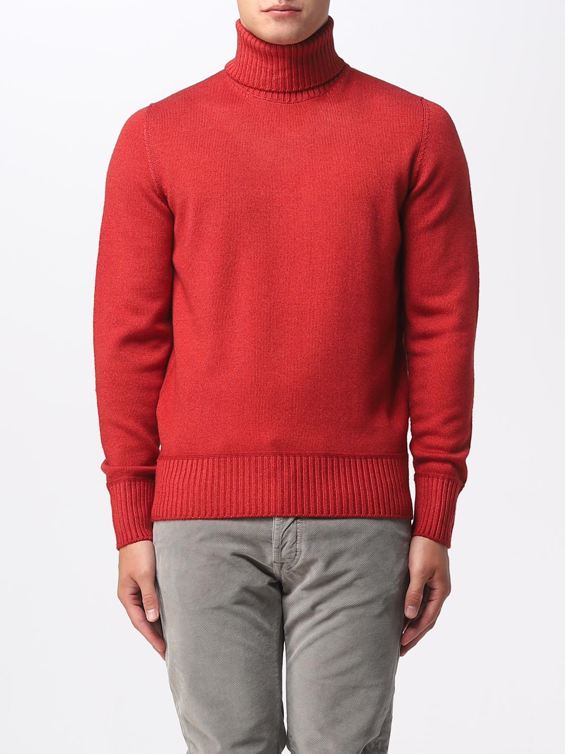 DRUMOHR JERSEY: Jersey hombre Drumohr, Rojo - Img 1