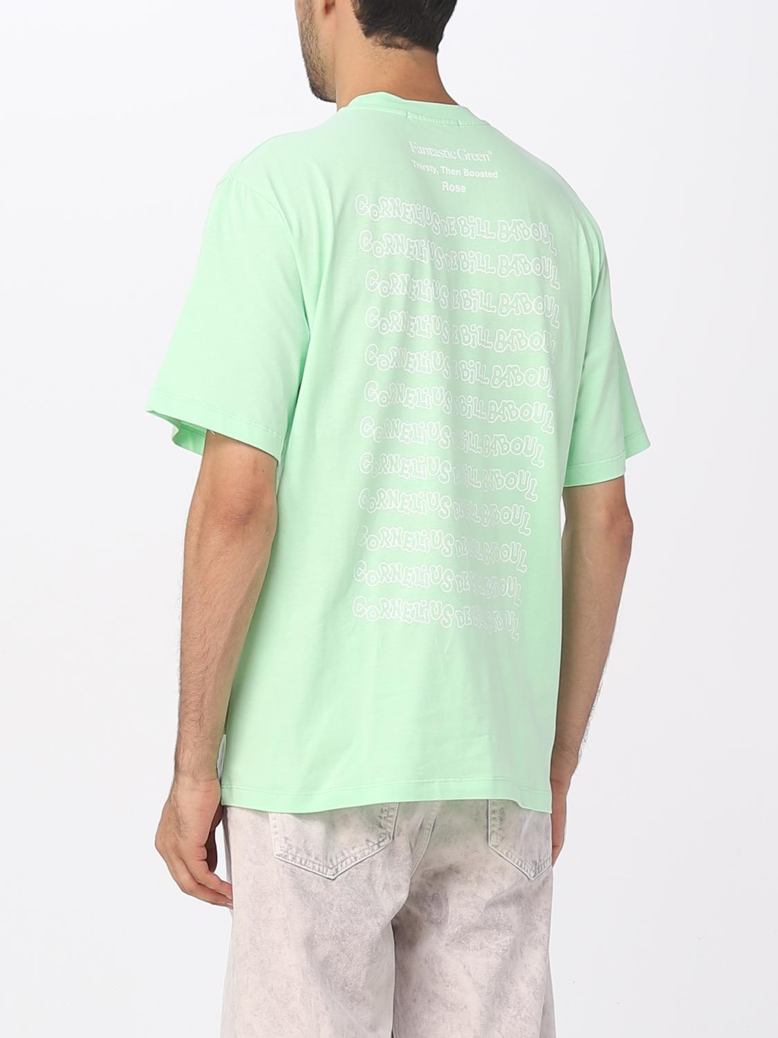 MSGM T-SHIRT: T-shirt Fantastic Green MSGM in cotone con stampa, Verde - Img 3