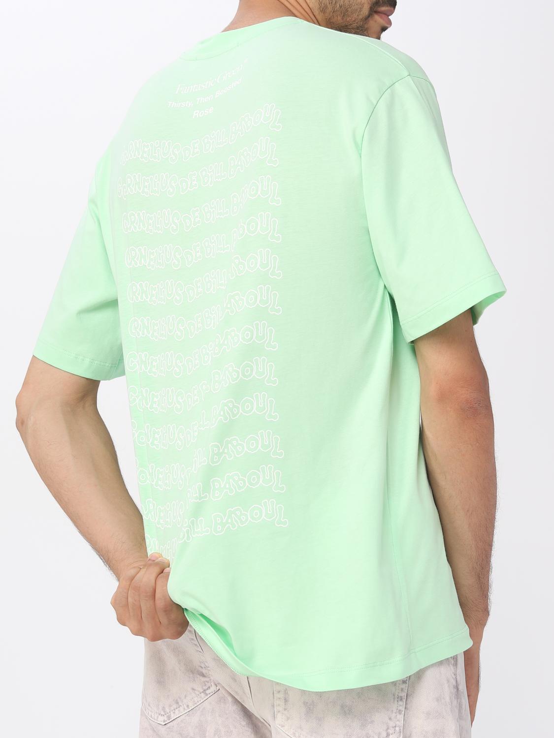 MSGM T-SHIRT: T-shirt Fantastic Green MSGM in cotone con stampa, Verde - Img 4