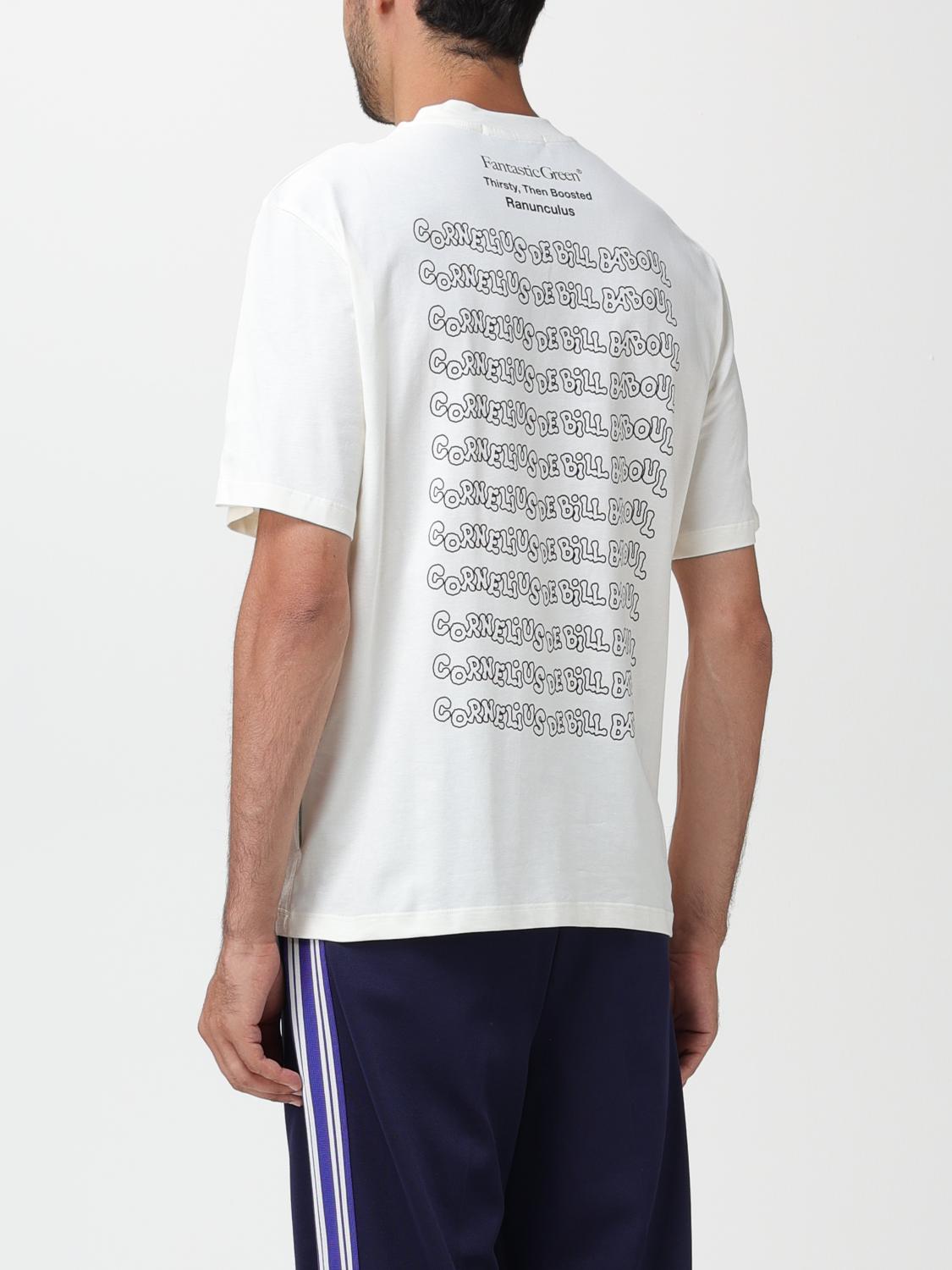 MSGM T-SHIRT: T-shirt Fantastic Green MSGM in cotone con stampa, Crema - Img 3