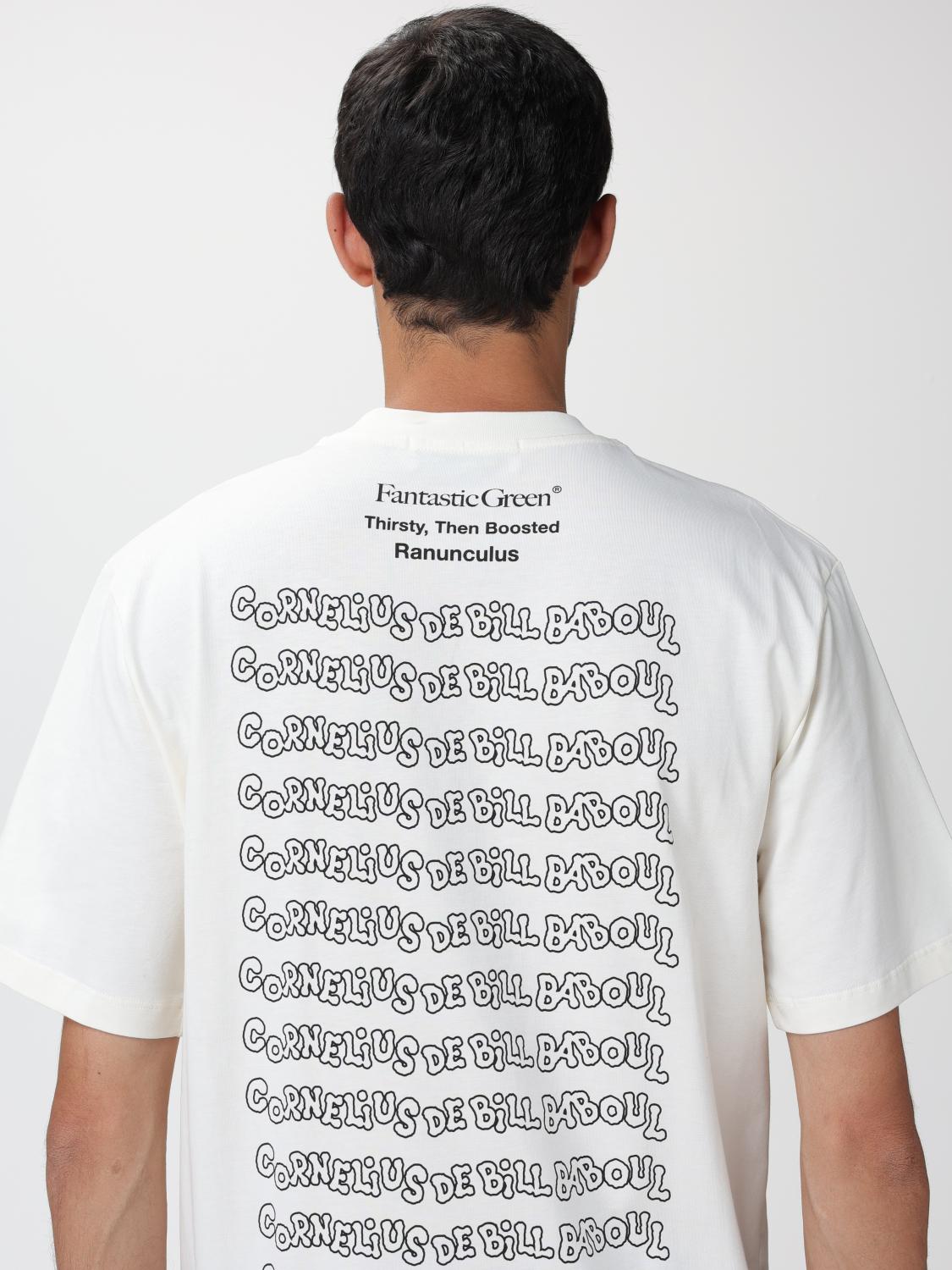 MSGM T-SHIRT: T-shirt Fantastic Green MSGM in cotone con stampa, Crema - Img 4