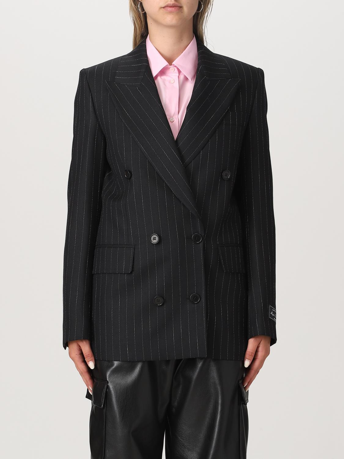 ジャケット MSGM Woman Jacket Black 3541MDG11237606 99 MSGM - Unique Bomber Jacket | HBX - Globally Curated Fashion