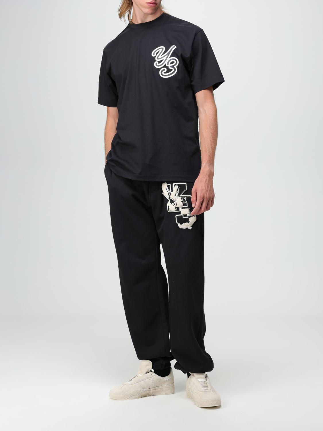 Y-3 T-SHIRT: T-shirt men Y-3, Black - Img 2