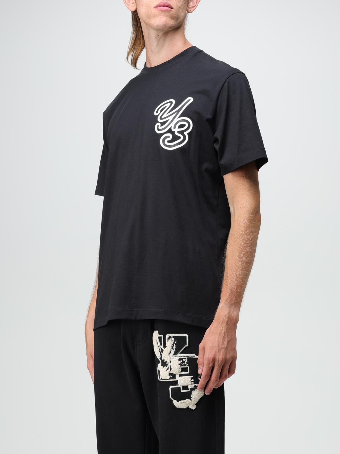 Y-3 T-SHIRT: T-shirt men Y-3, Black - Img 4