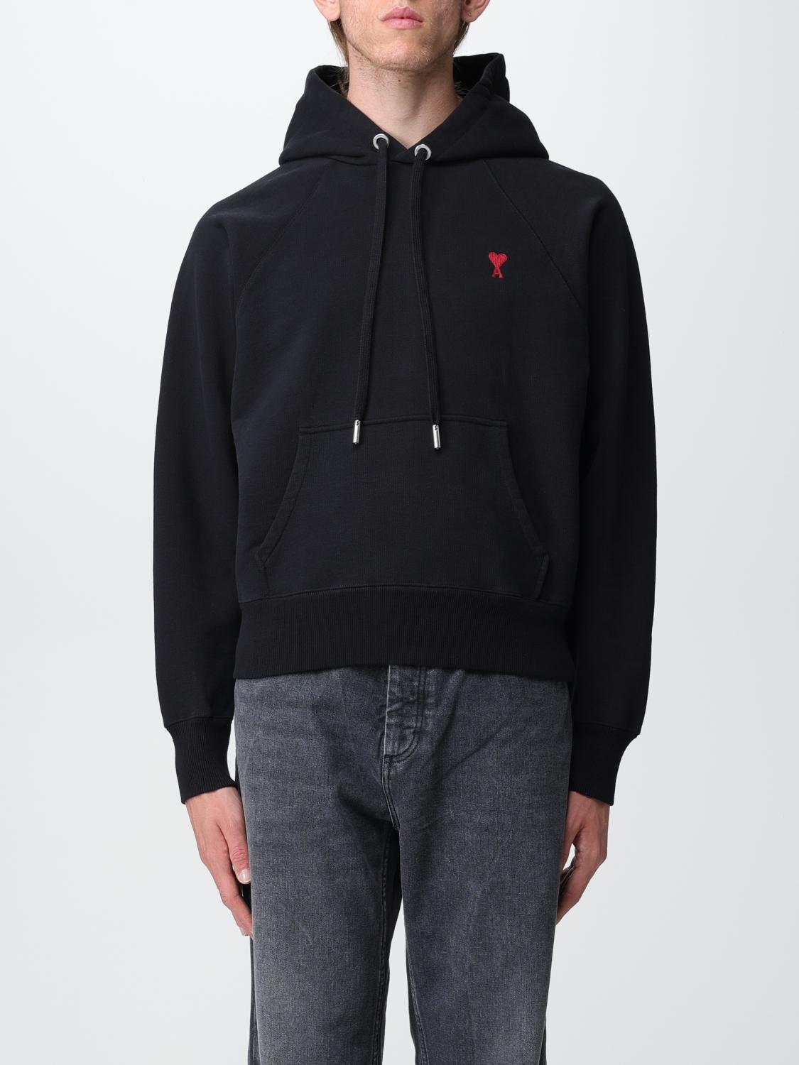 AMI PARIS - Man - Black - Sweatshirt main image 0