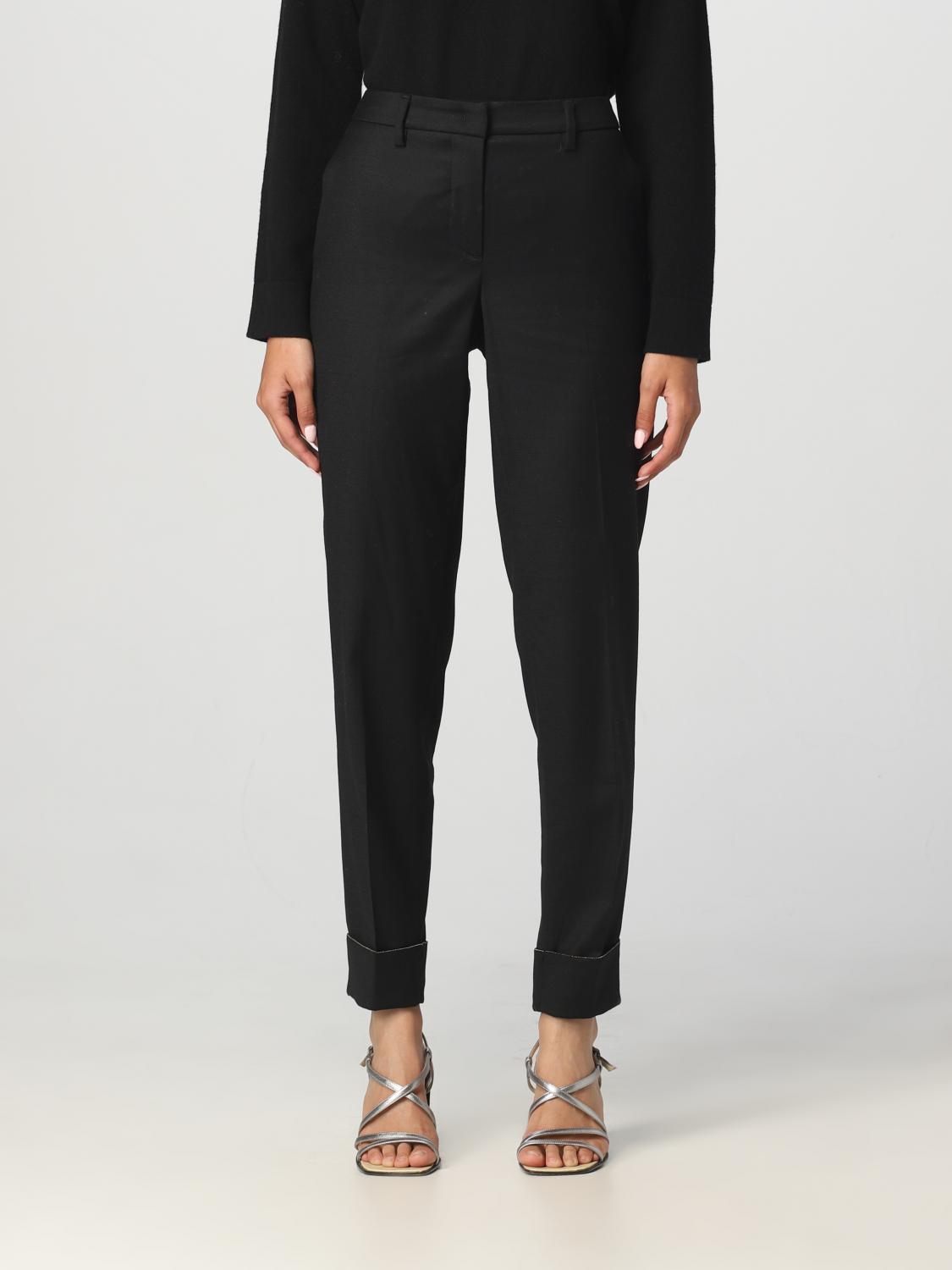 FABIANA FILIPPI: Pants woman - Black | Fabiana Filippi pants
