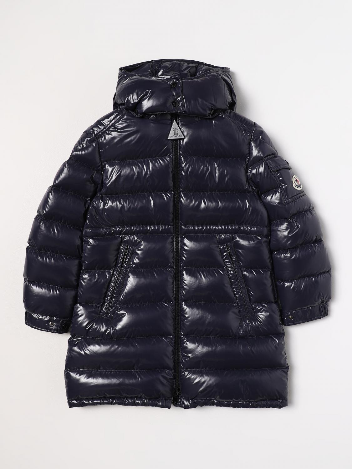 MONCLER CHAQUETA: Chaqueta niños Moncler, Azul Marino - Img 1
