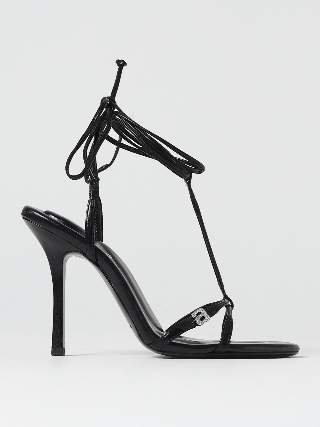 Alexander Wang Lucienne leather sandals - Black | 30323S023
