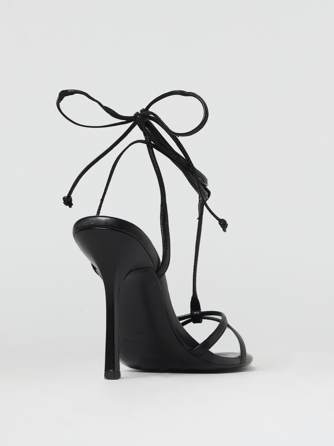 Alexander Wang Lucienne leather sandals - Black | 30323S023