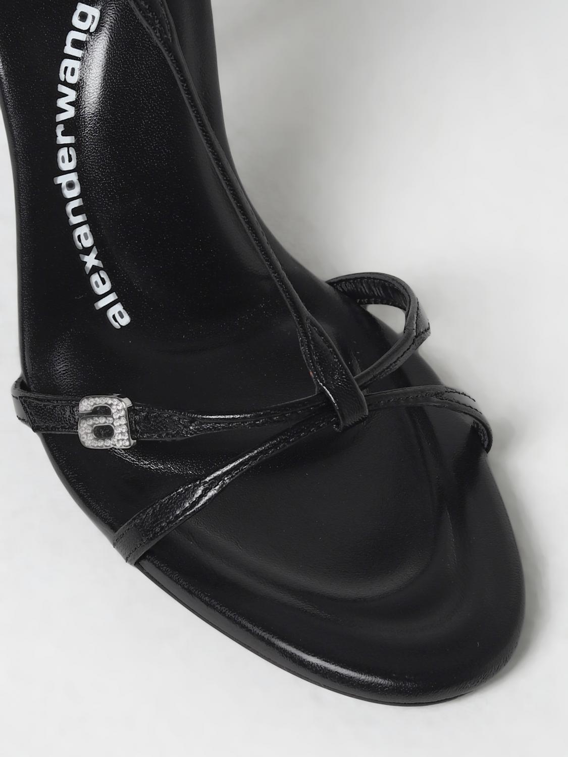 Alexander Wang Lucienne leather sandals - Black | 30323S023