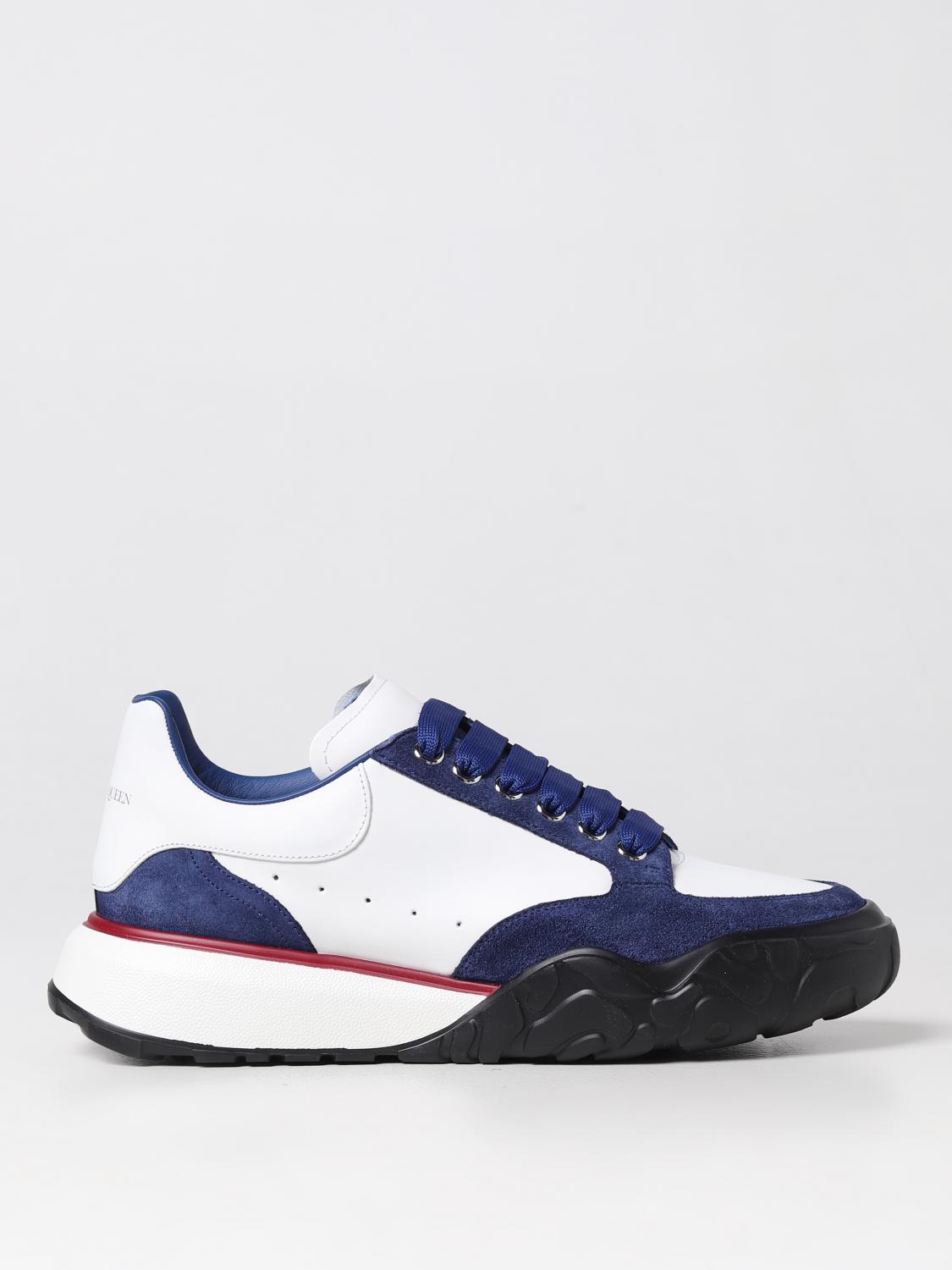 MCQUEEN SNEAKERS: Sneakers herren McQueen, Blau - Img 1