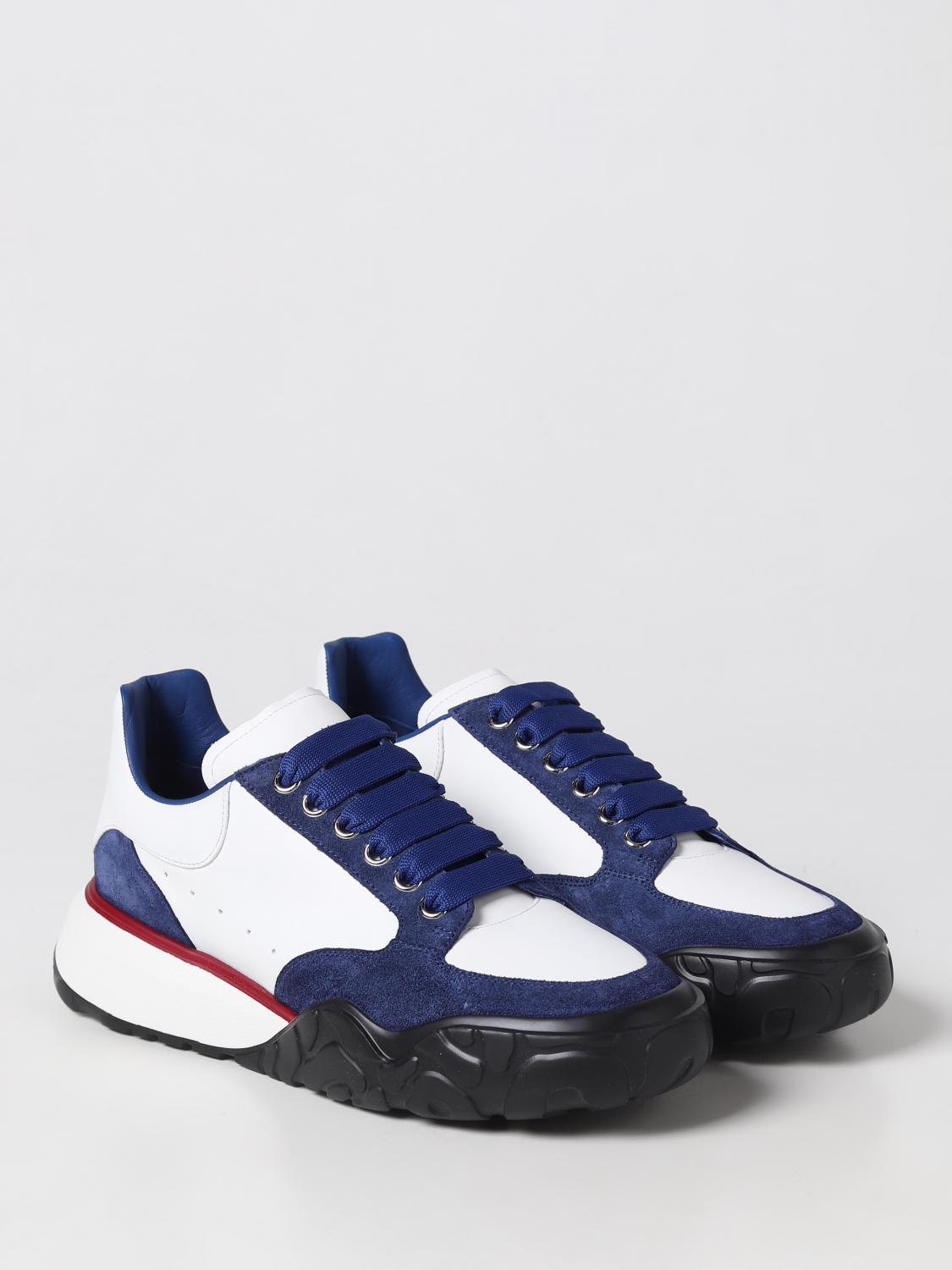 MCQUEEN SNEAKERS: Sneakers herren McQueen, Blau - Img 2