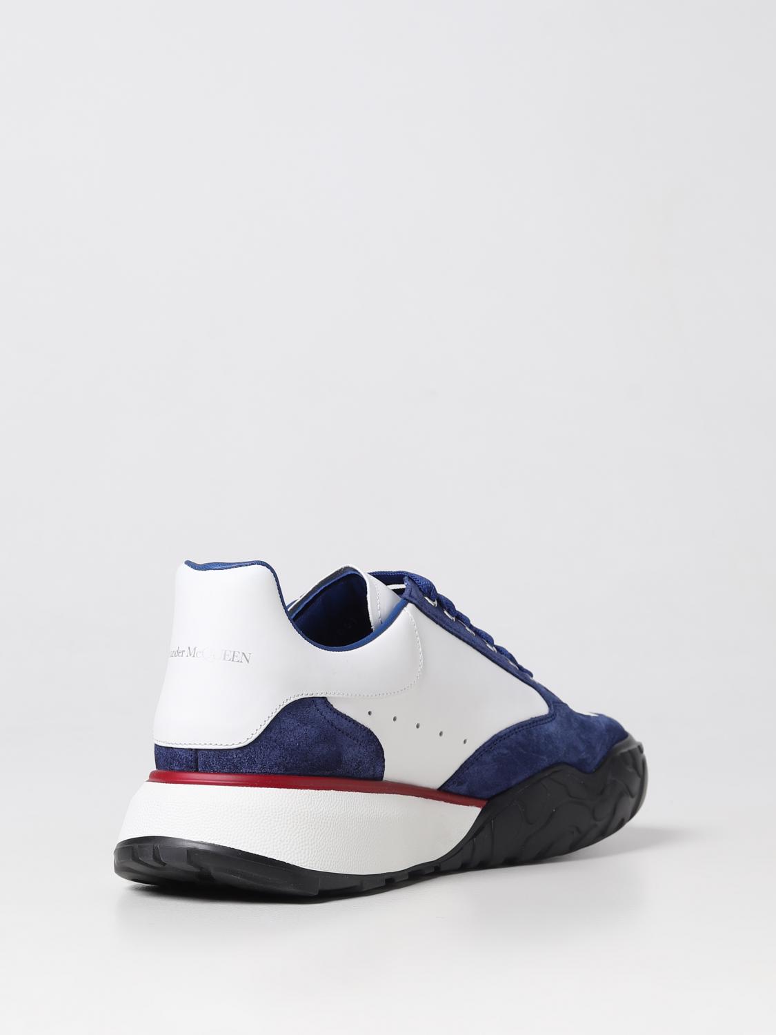 MCQUEEN SNEAKERS: Sneakers herren McQueen, Blau - Img 3