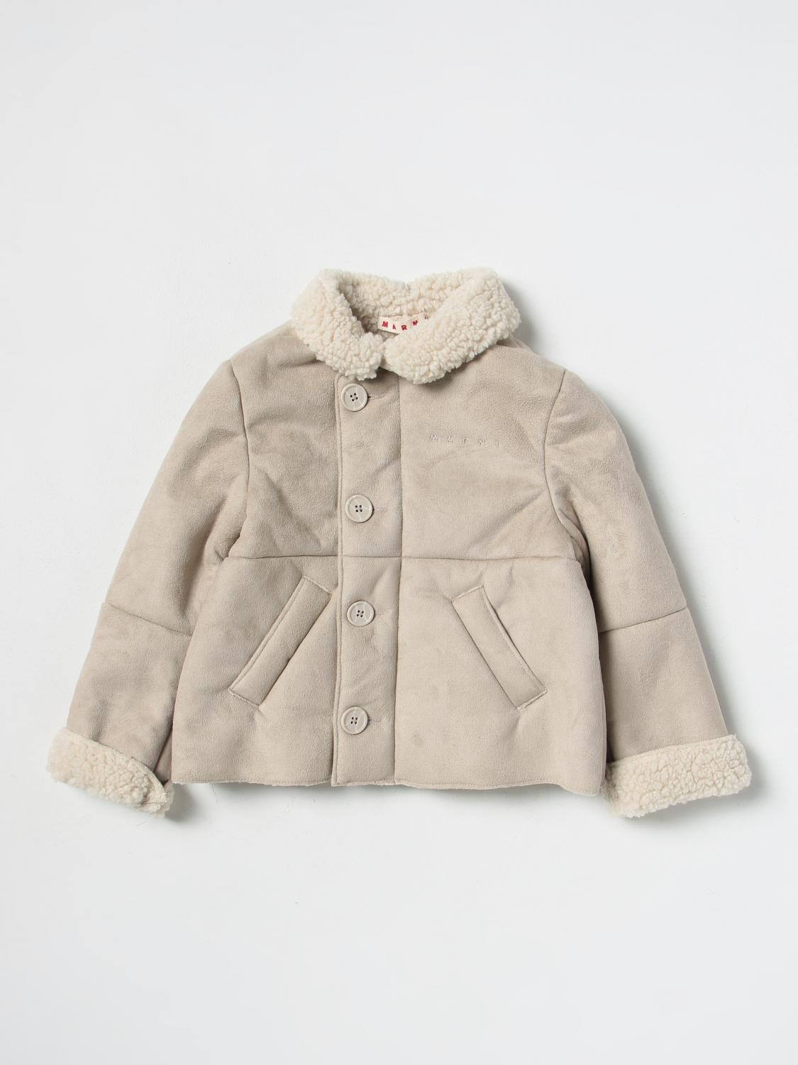 MARNI CHAQUETA: Chaqueta niños Marni, Beige - Img 1