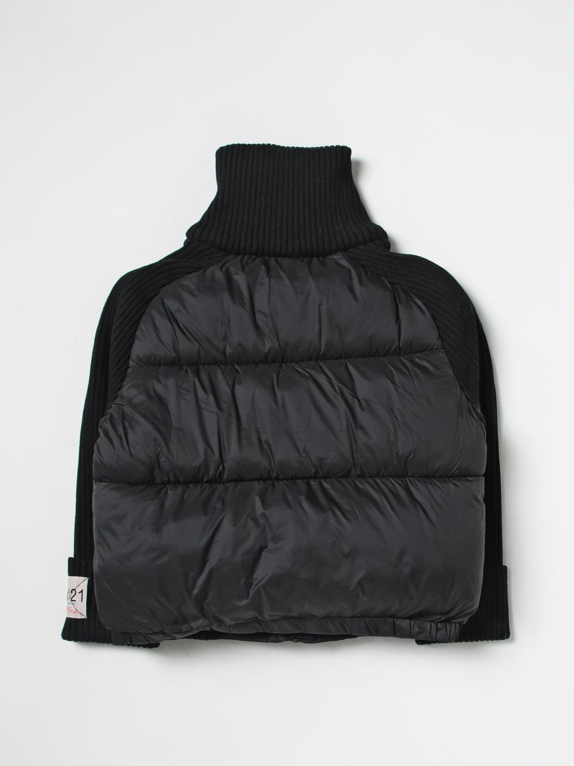 N° 21 JACKET: Jacket kids N° 21, Black - Img 2