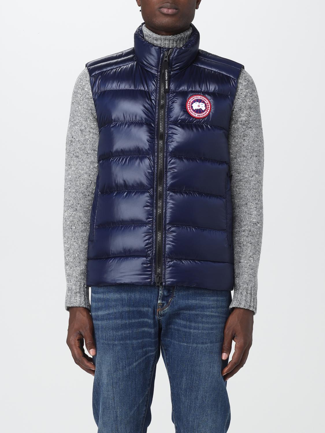 CANADA GOOSE SUIT VEST: Suit vest men Canada Goose, Navy - Img 1