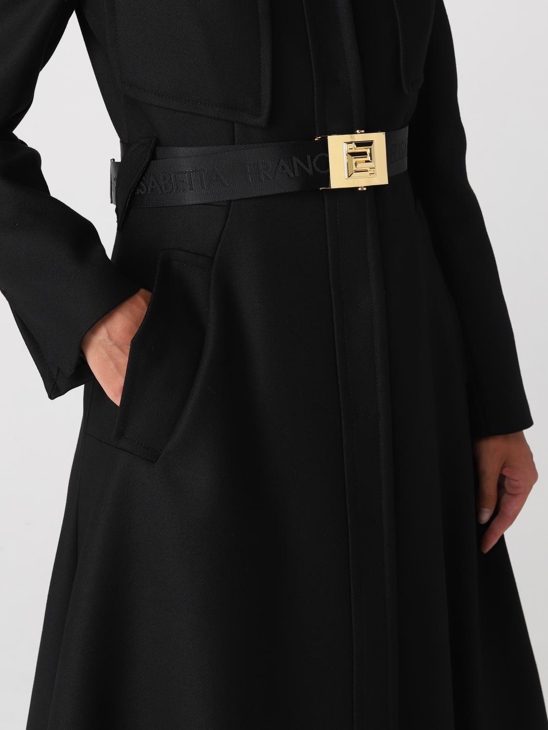 ELISABETTA FRANCHI: Blazer woman - Black | Elisabetta Franchi coat