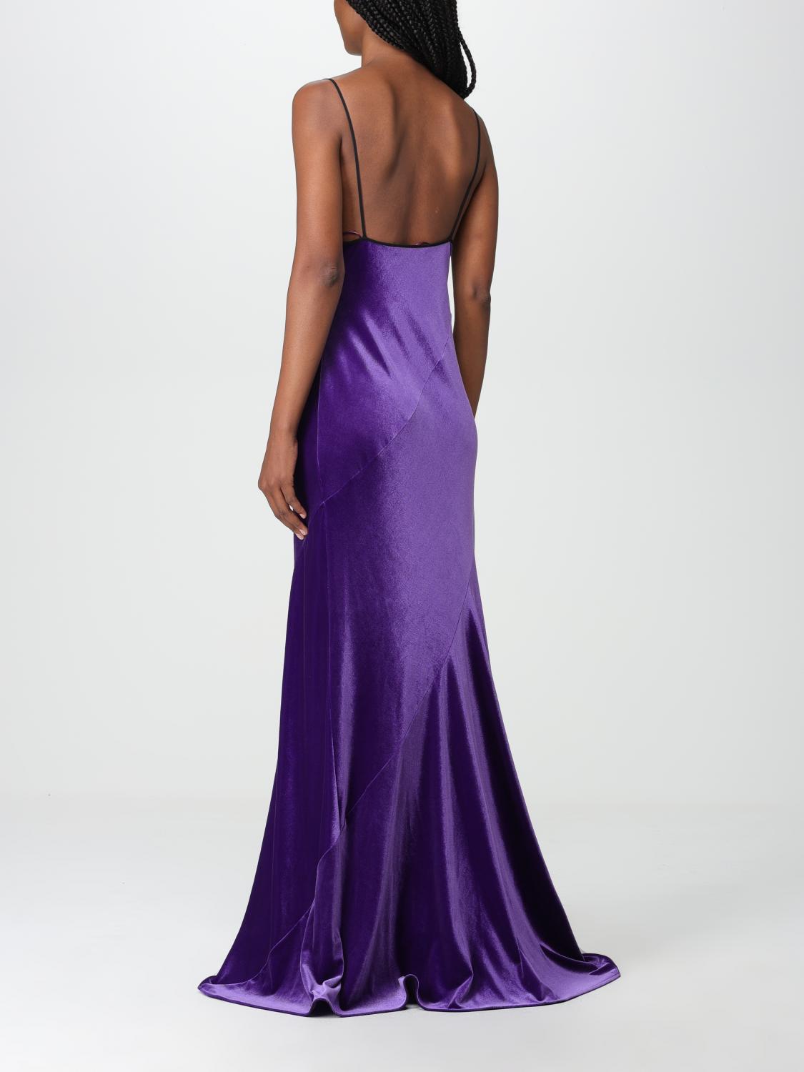 PHILOSOPHY DI LORENZO SERAFINI KLEID: Kleid damen Philosophy Di Lorenzo Serafini, Violett - Img 2