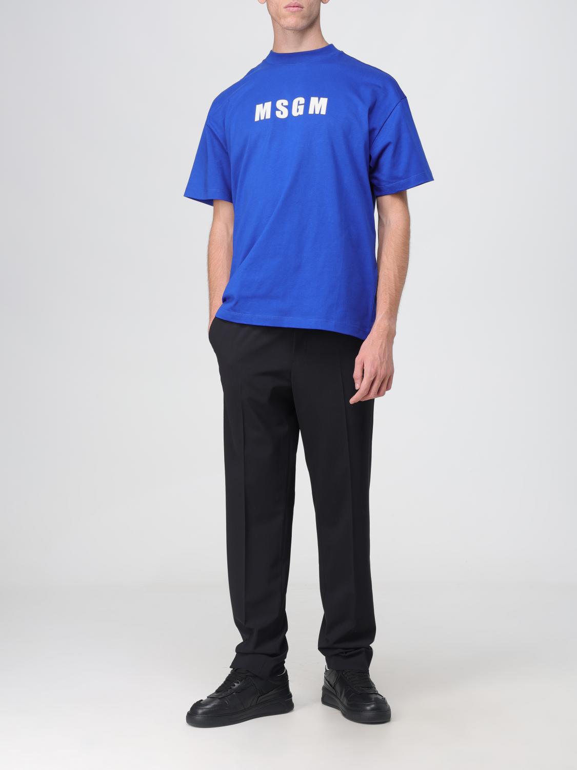 MSGM 팬츠: 팬츠 남성 MSGM, 블랙 - Img 2