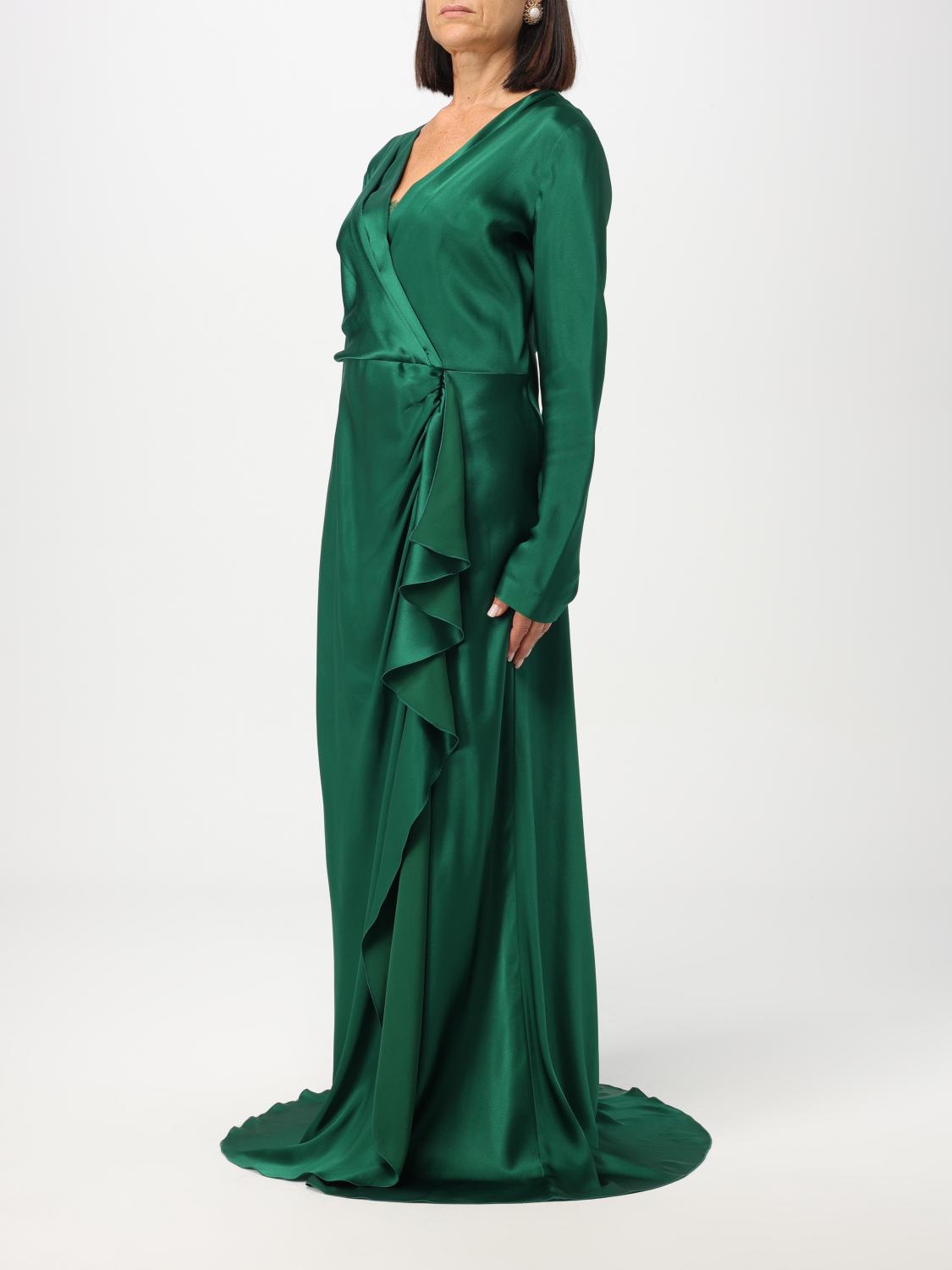 ALBERTA FERRETTI VESTIDO: Vestido mujer Alberta Ferretti, Verde - Img 3